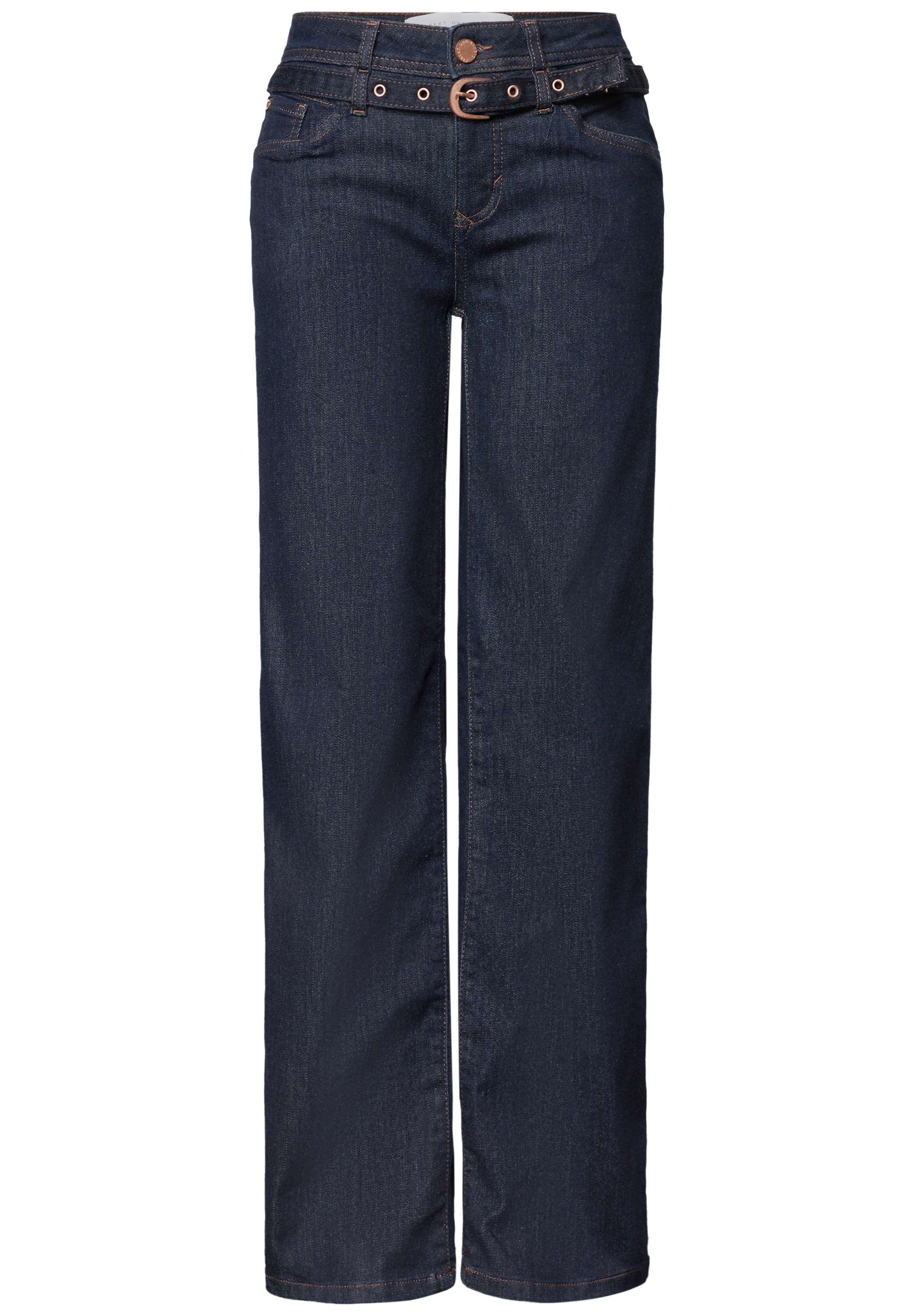 STREET ONE STUDIO Loose-fit-Jeans 5-Pocket-Style