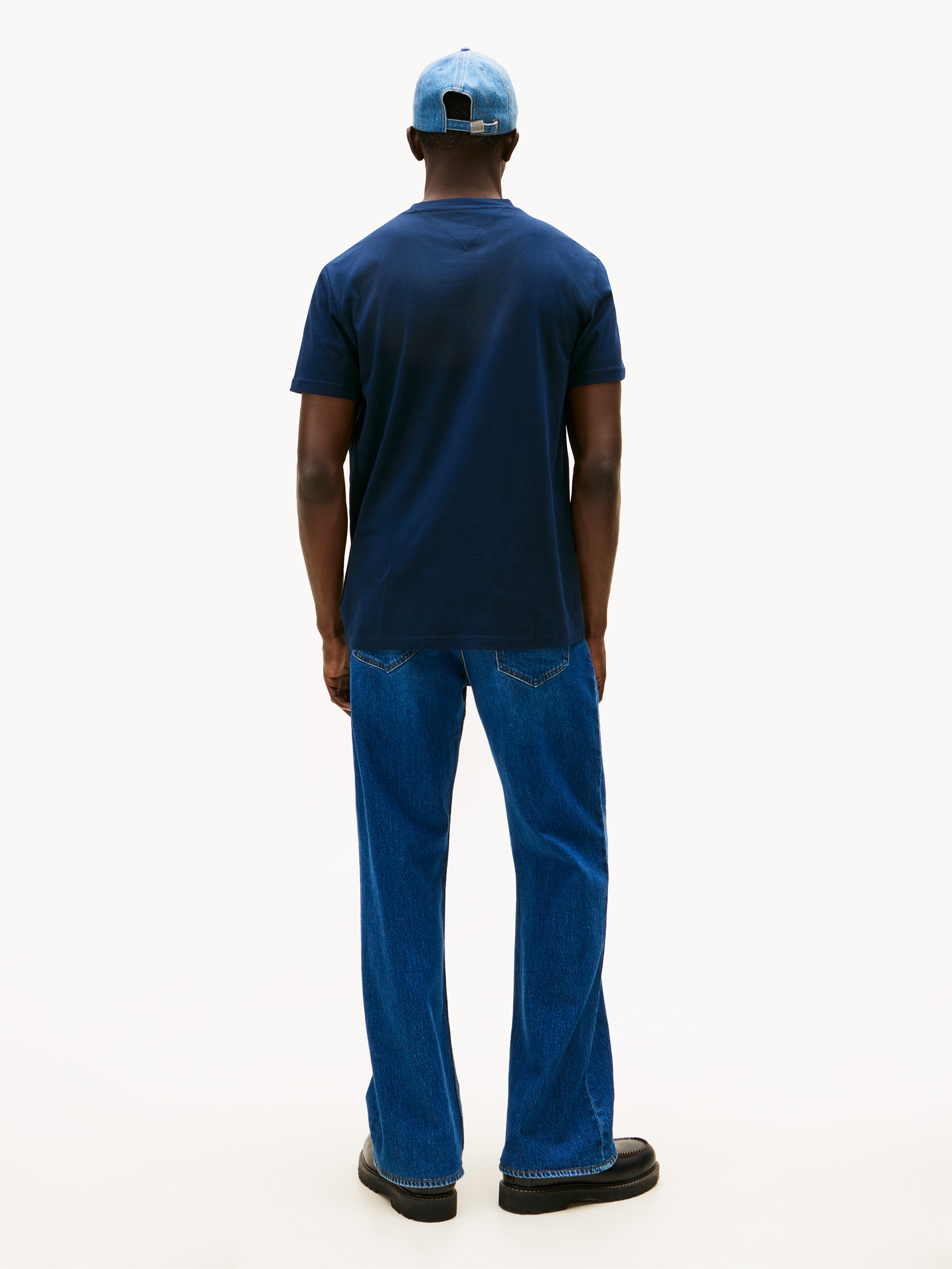 Tommy Jeans T-Shirt »TJM SLIM FIT LINEAR 2PACK« Packung, 2 Stk. Rundhals, Jersey