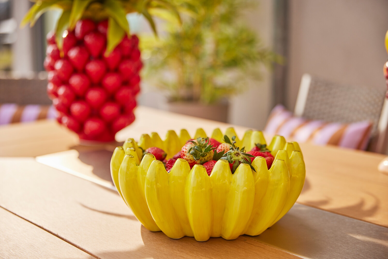Kare Design Dekoschale »Deko Schale Bananas Ø30cm«