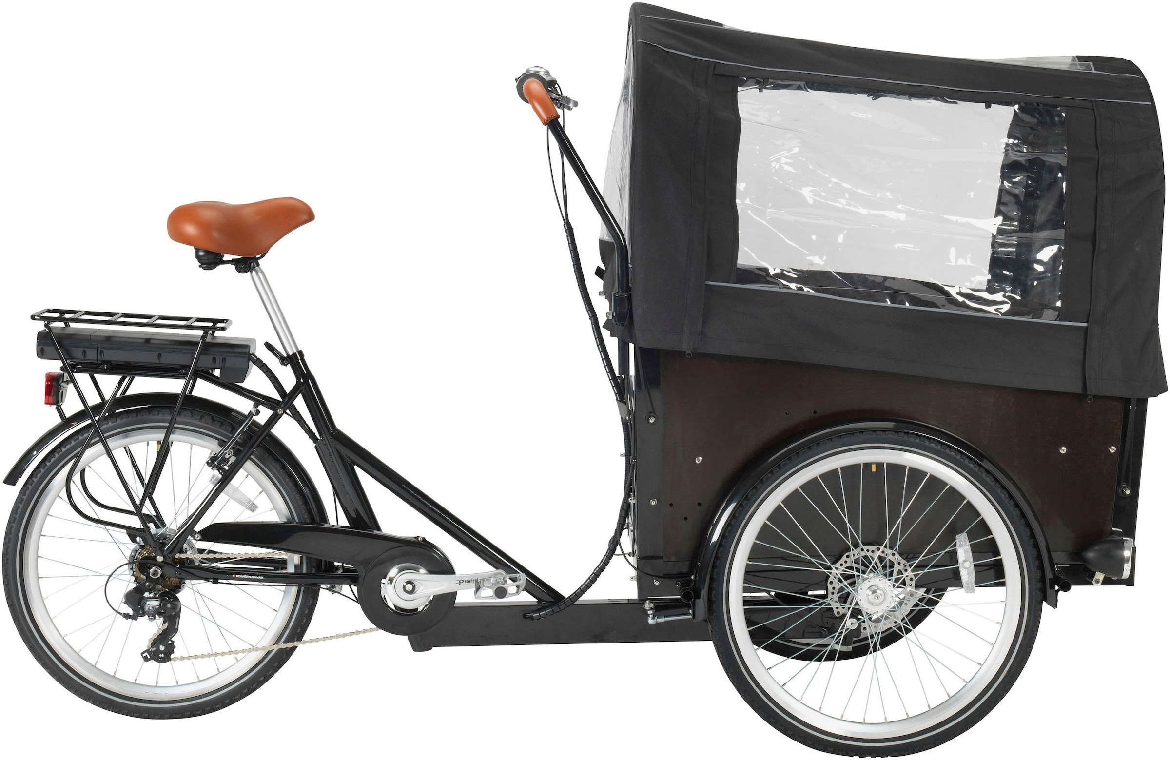 E-Bike »Elektrolastenrad E-Cargo«, 7 Gang, Shimano, Acera, Heckmotor 250 W