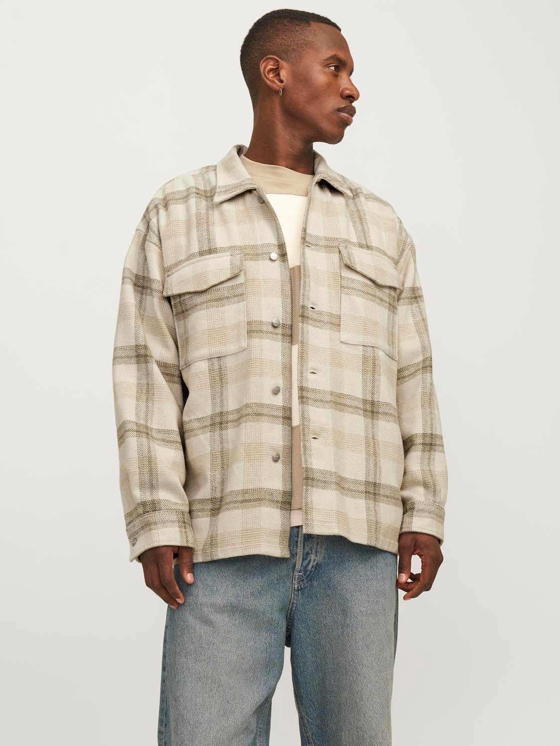 Jack & Jones Langarmhemd "JORVESTERBRO CHECK OVERSHIRT LS SN" günstig online kaufen