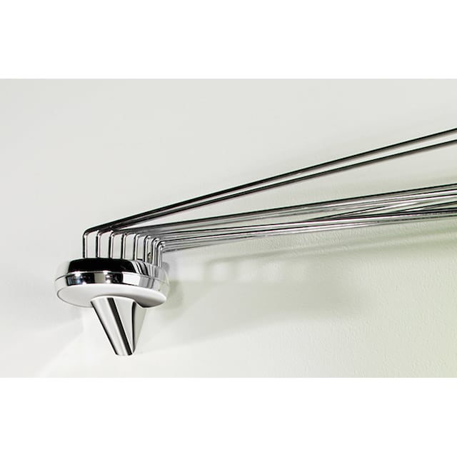 spirella Duschvorhangspinne »Ombrella«, kürzbar, für Duschvorhänge mit 8  Ösen, Länge 90 cm | BAUR