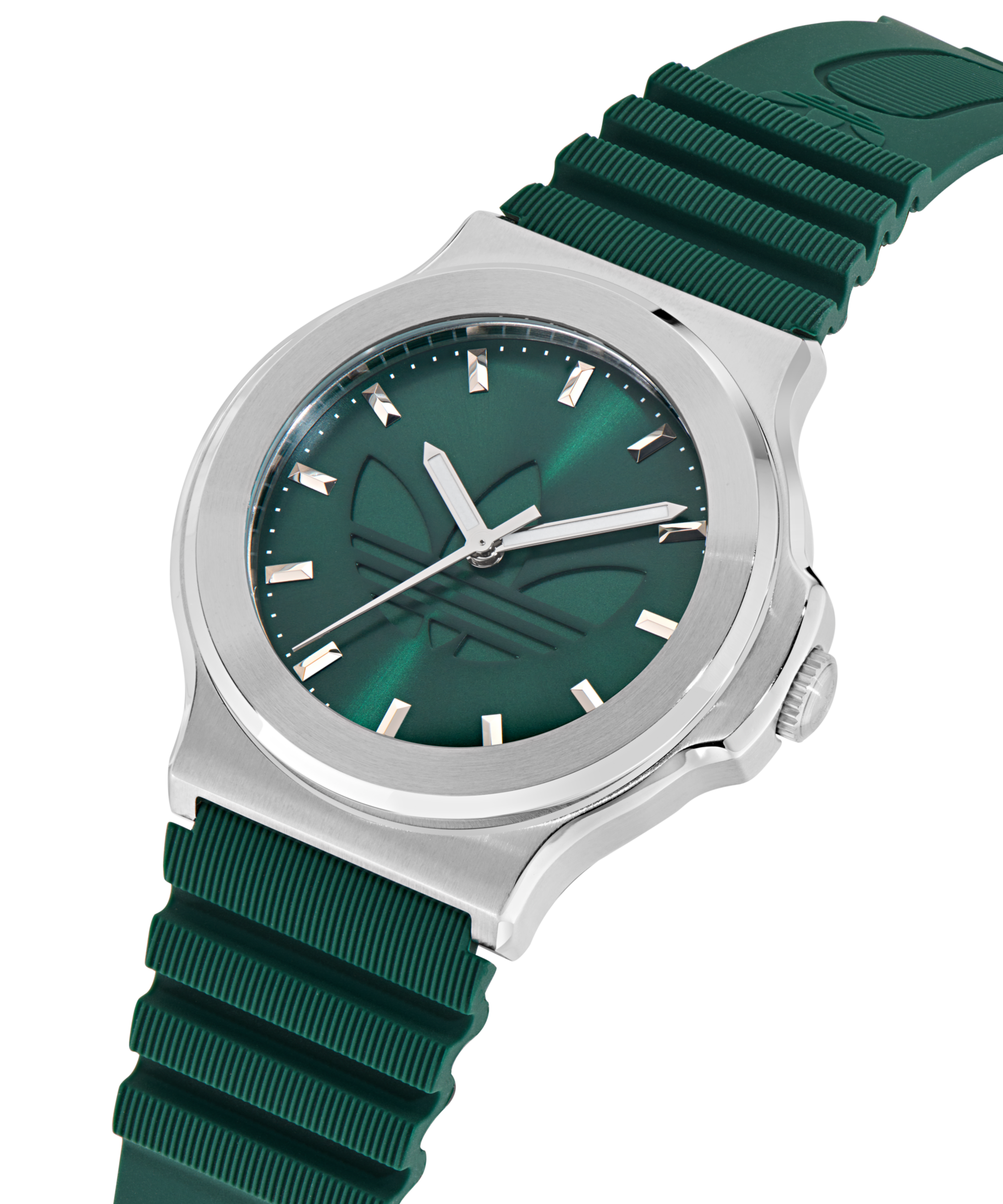 adidas Originals Quarzuhr »EXPRESSION THREE«, Armbanduhr, Herrenuhr, Damenuhr, Silikonarmband, Leuchtzeiger