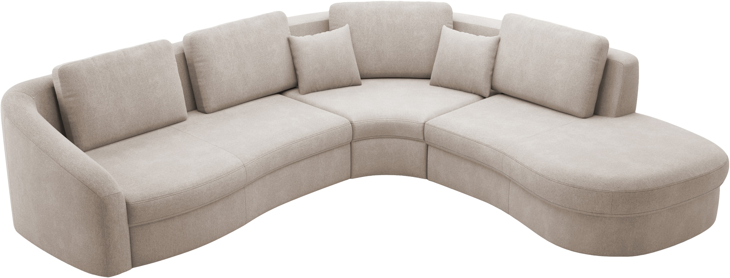 sit&more Ecksofa »Jazz L-Form«, In weiteren Größen erhältlich