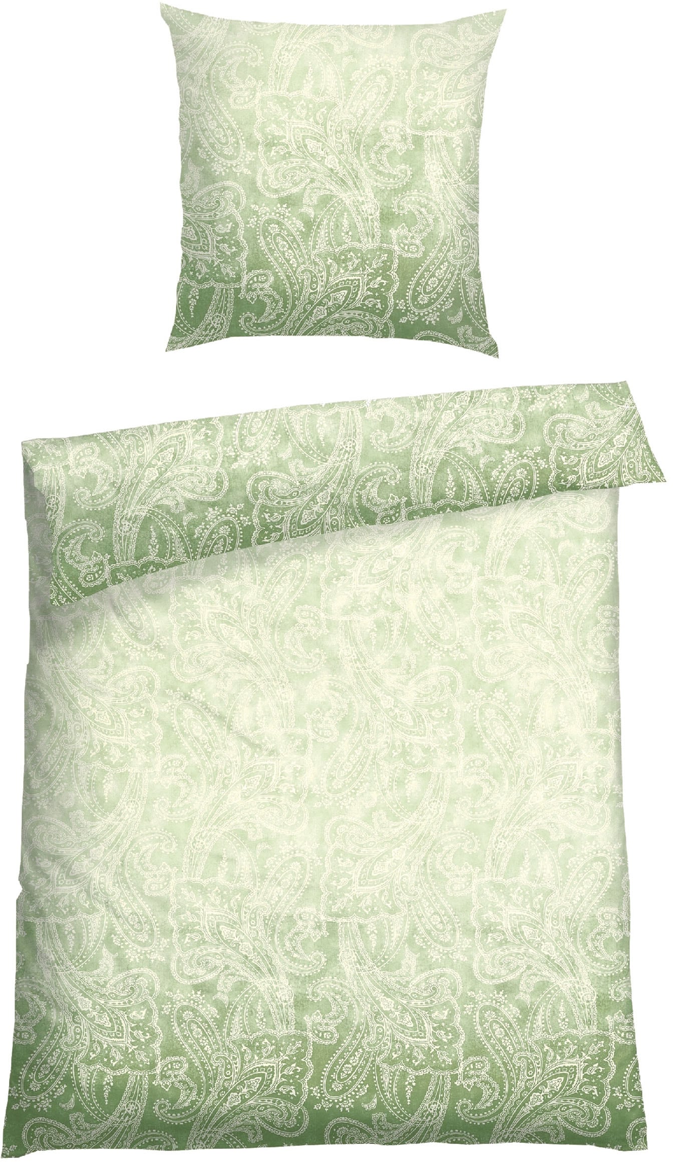 Schiesser Bettwäsche "Claire aus weicher Baumwolle mit Paisleymuster in dez günstig online kaufen