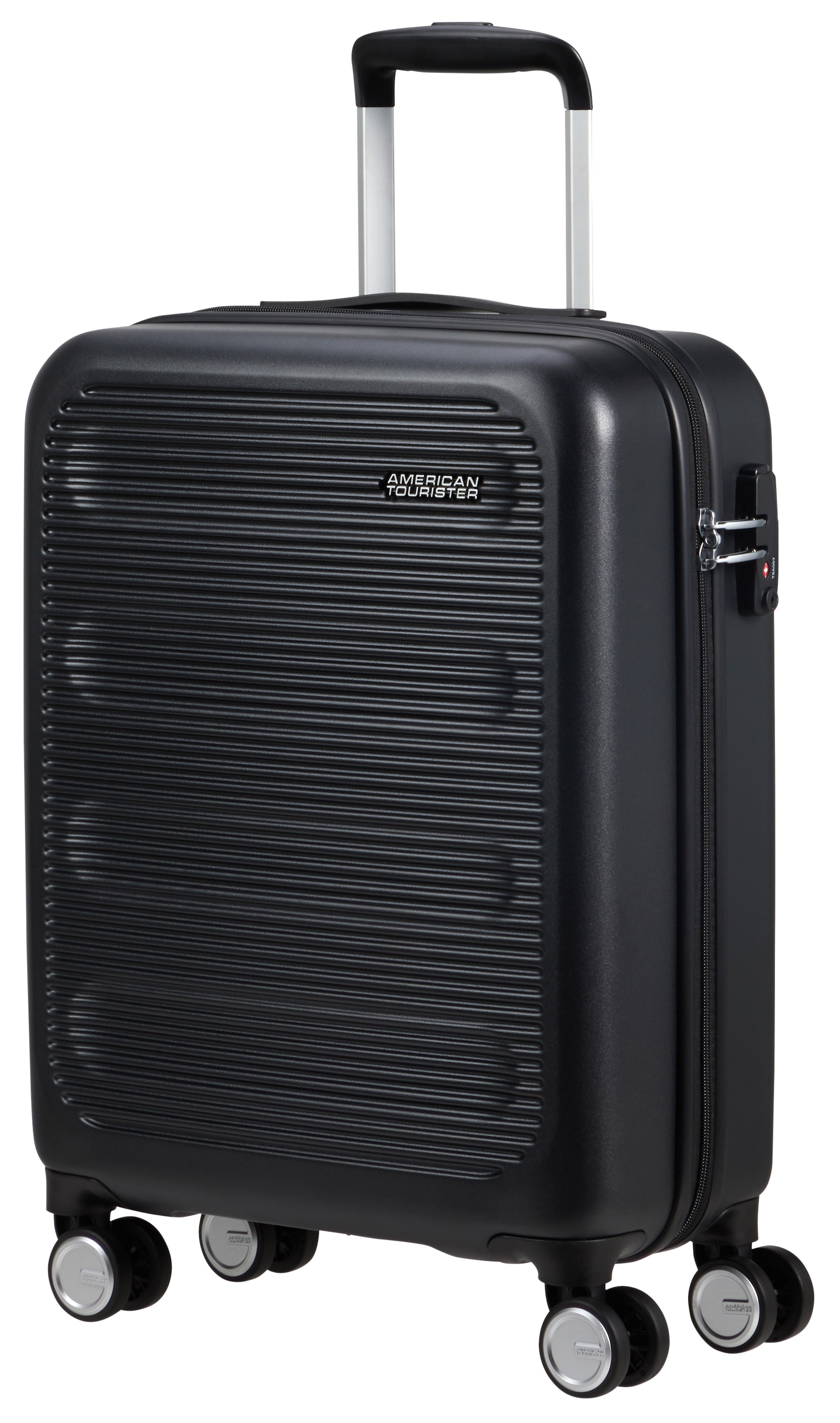 American Tourister® Trolley »ASTROBEAM 55«, 4 Rollen, Handgepäck-Koffer Reisegepäck Koffer TSA-Zahlenschloss