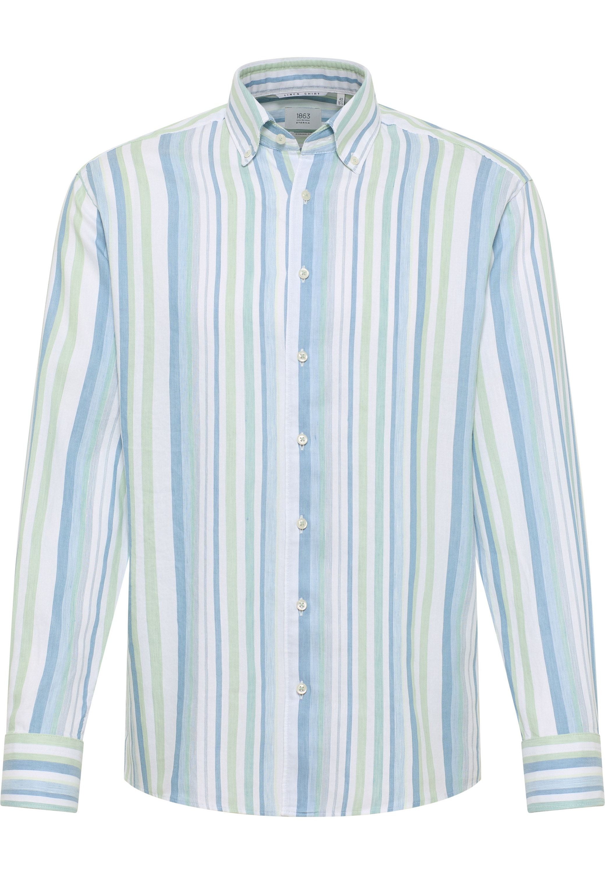 Eterna Langarmhemd »MODERN FIT«, EASY IRON (bügelleicht)