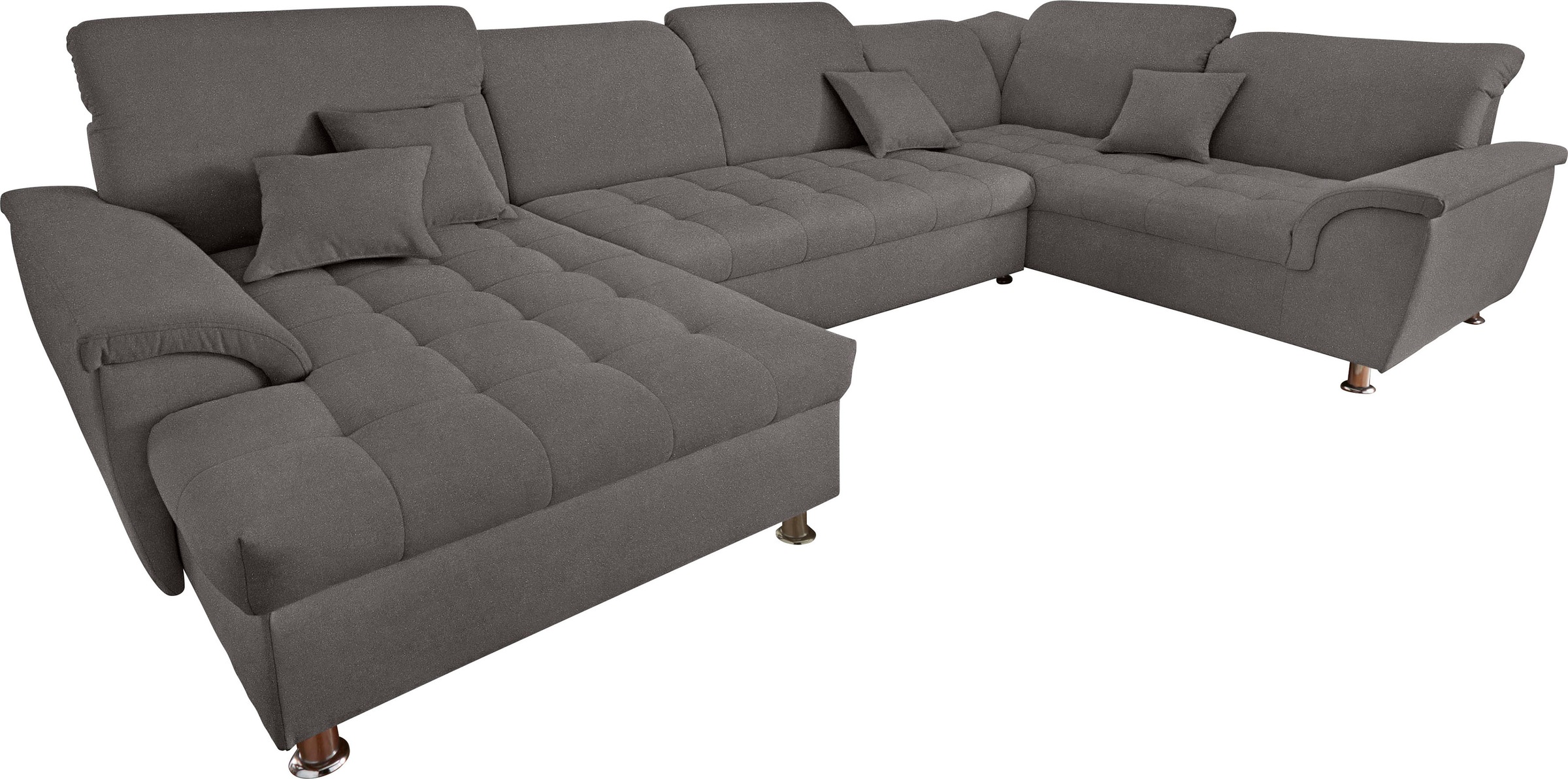Wohnlandschaft Franzi wahlweise mit Kopfteilverstellung Bettfunktion, Bettkasten