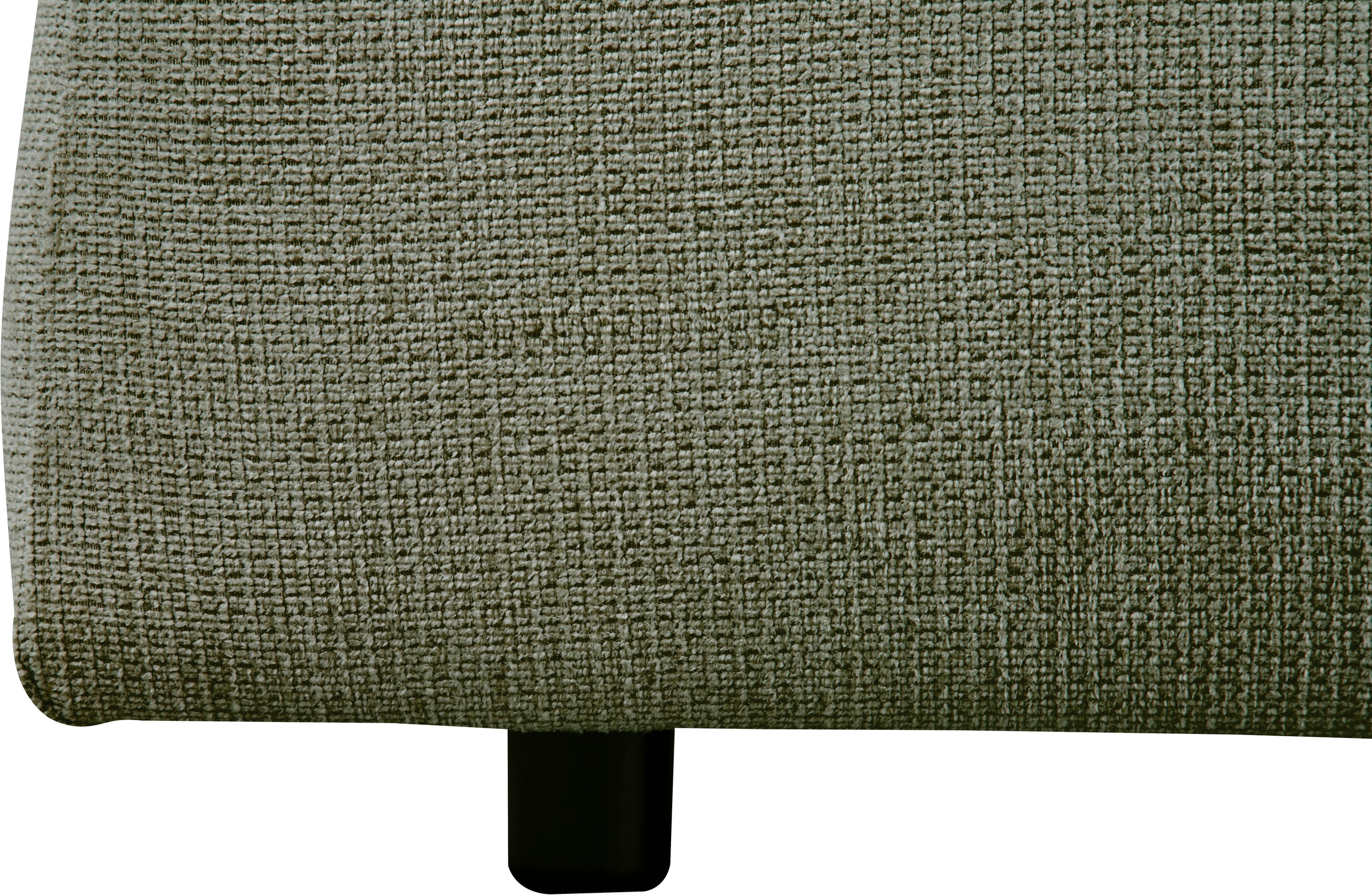 andas Ecksofa »Linkka, Breite 301 cm«, L-Form, in einem weichen Chenille-Stoff, mit Wellenunterfederung