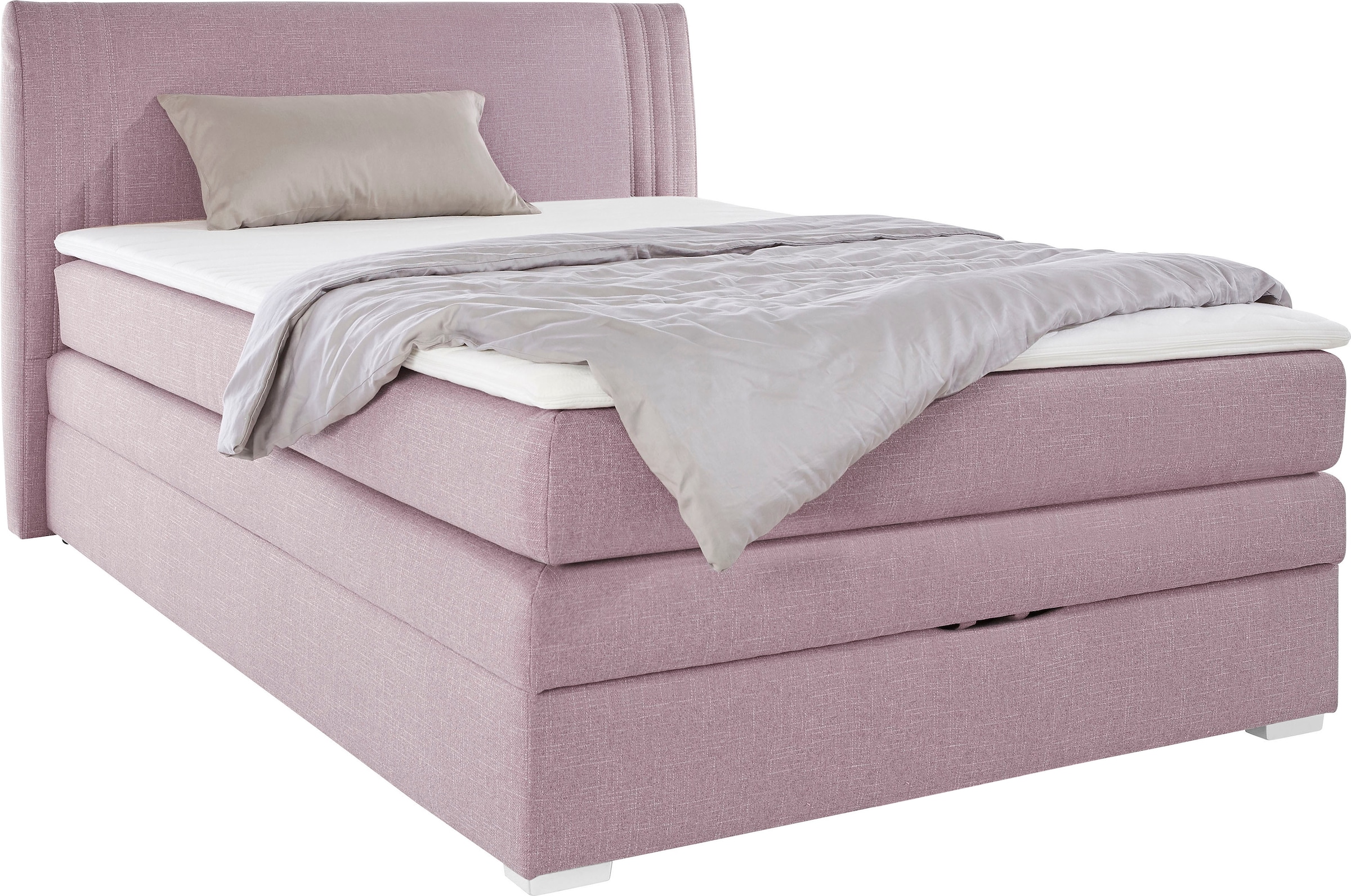 Jockenhöfer Gruppe Boxspringbett Amira, mit Bettkasten und Topper