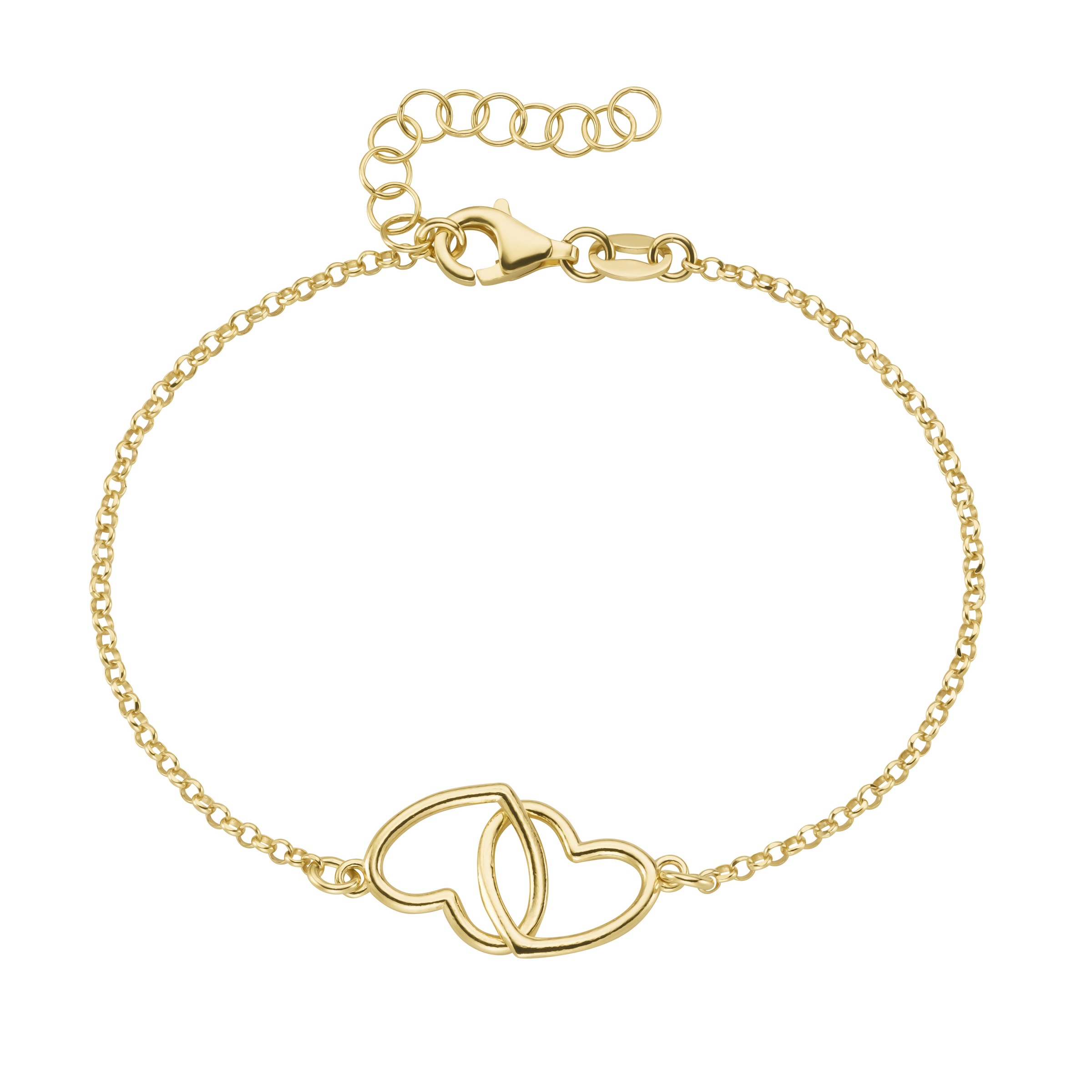 Smart Jewel Schmuckset »mit Herzen, Silber 925«