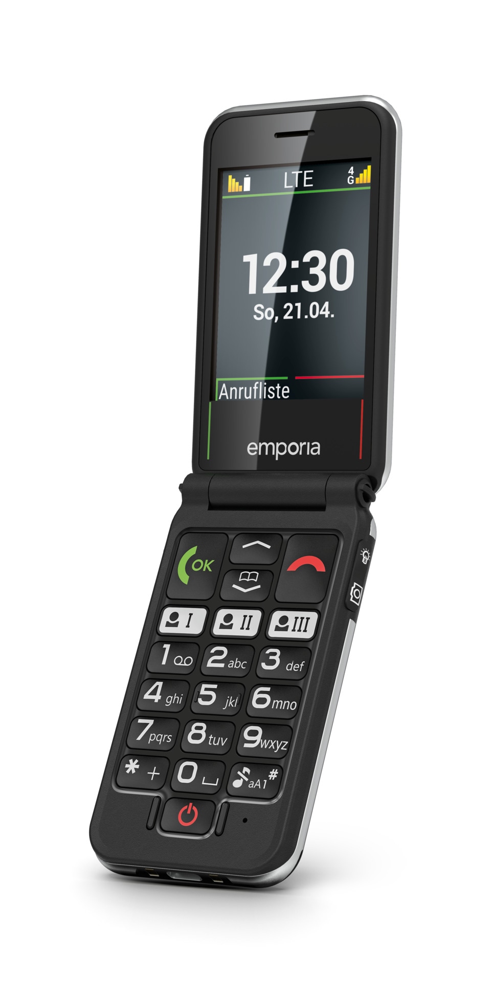 Emporia Klapphandy »emporiaJOY_LTE (2025)«, Schwarz