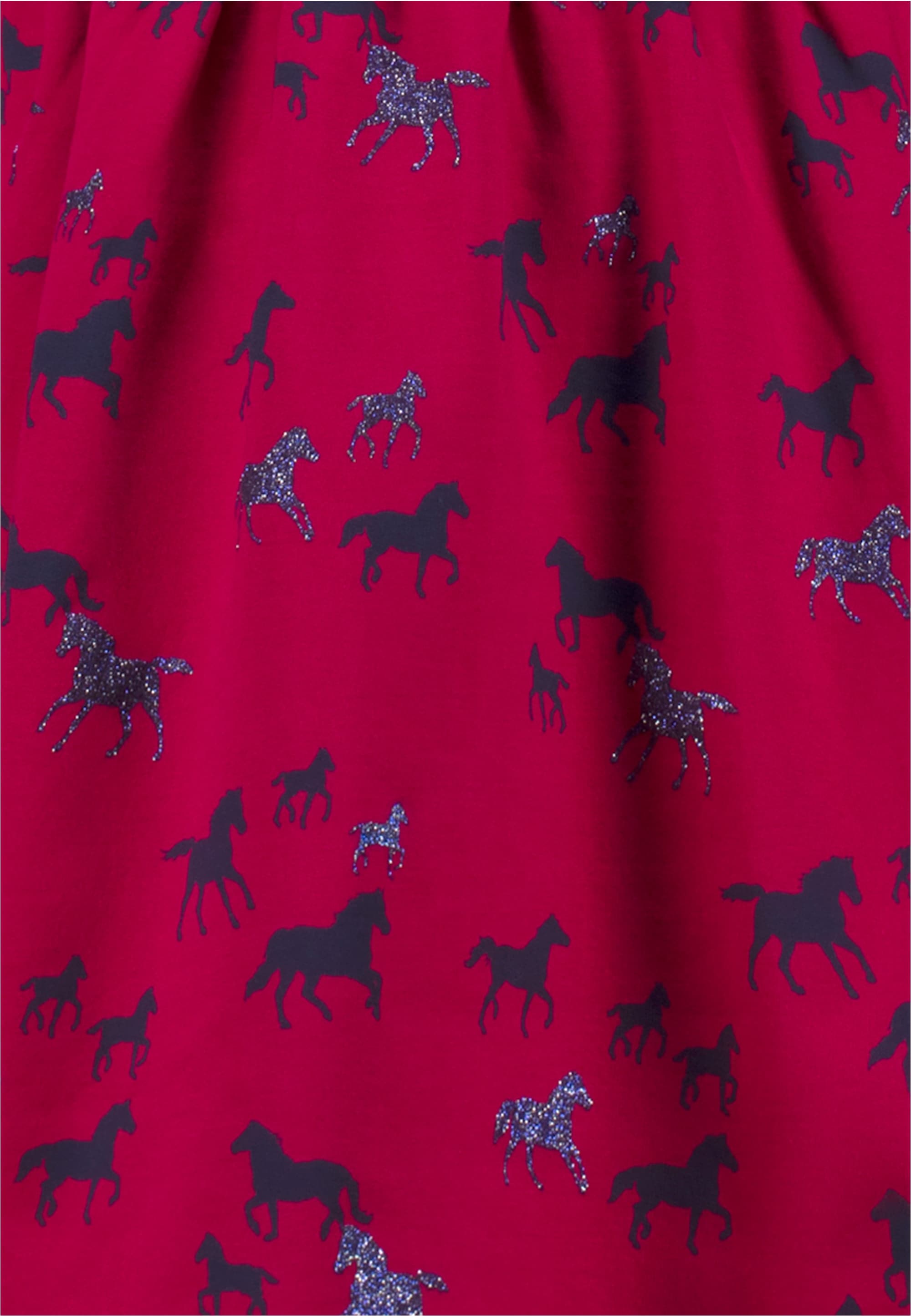 SALT AND PEPPER Jerseykleid »AOP Glitter Horse«, mit glitzerndem Pferdeprint