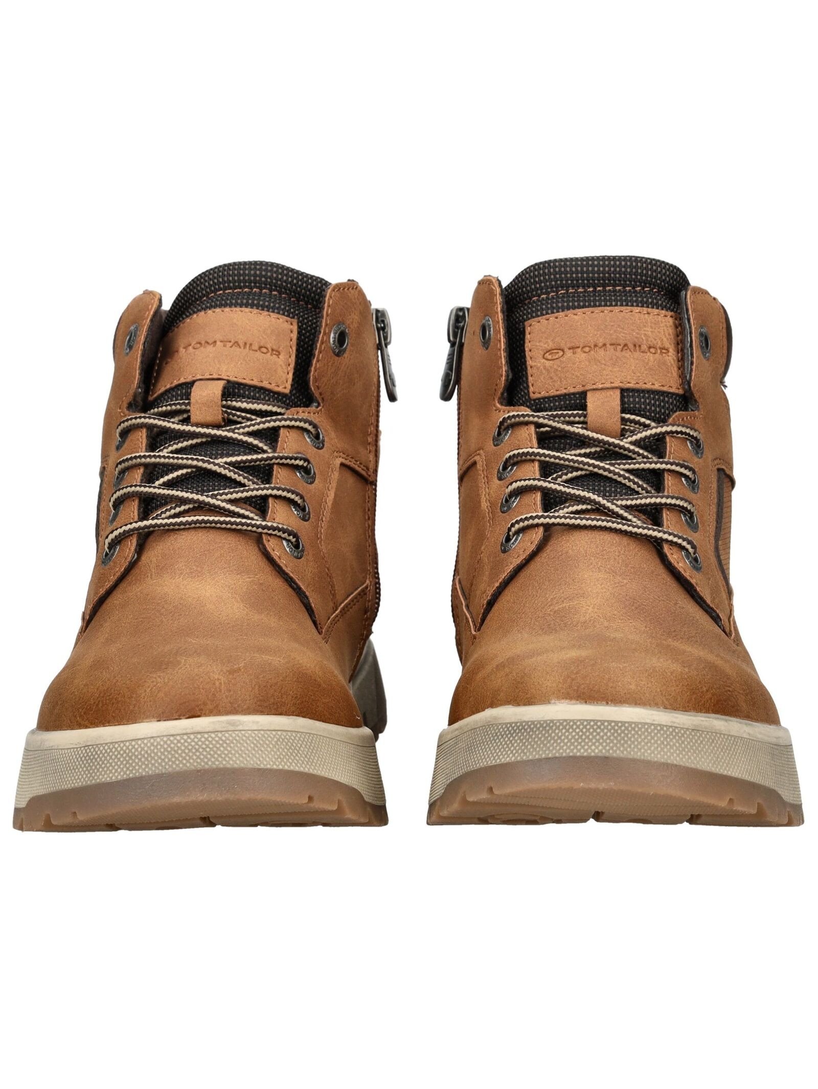 TOM TAILOR Schnürstiefelette »Tom Tailor Stiefelette Lederimitat/Textil«