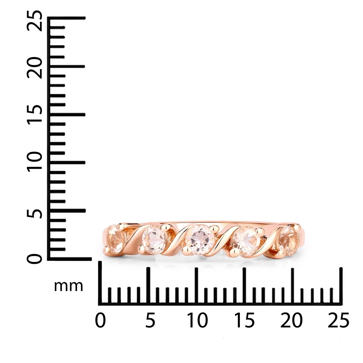 Rafaela Donata K698 Ring Rose Gold 50 3