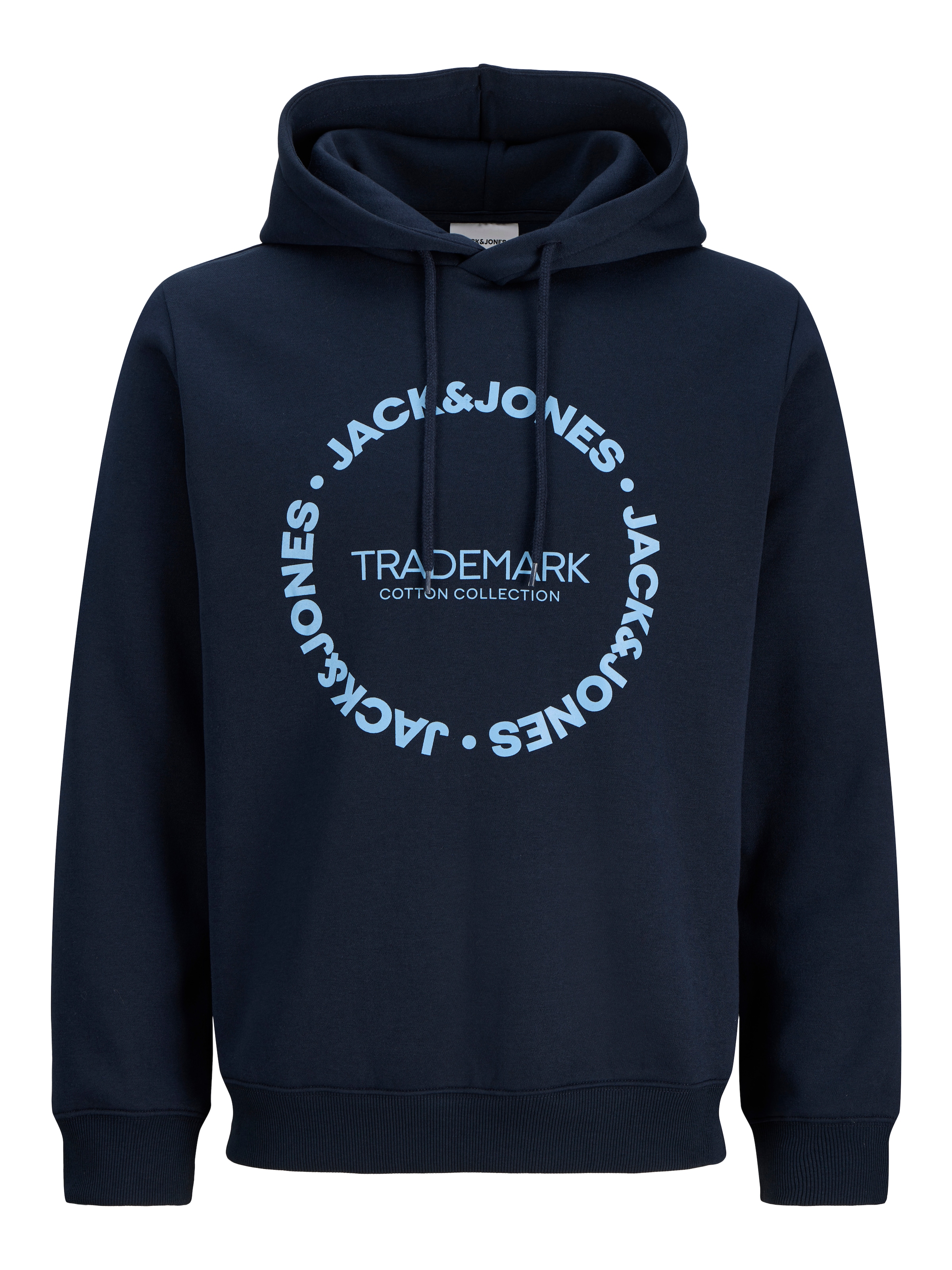 Jack & Jones Kapuzensweatshirt »JJBENSON SWEAT HOOD«, Materialmix, regular fit
