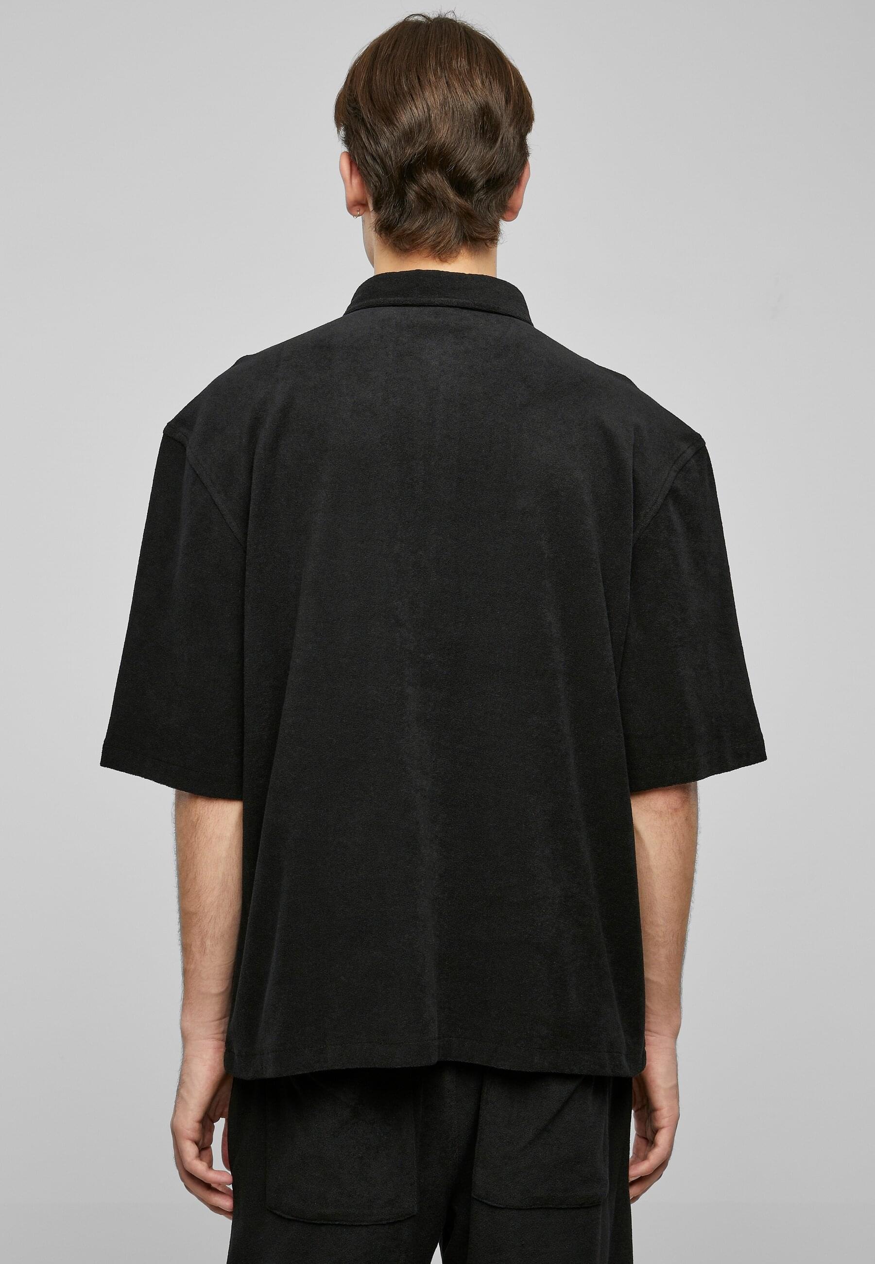 URBAN CLASSICS Langarmshirt »Herren Boxy Towel Shirt«, (1 tlg.)