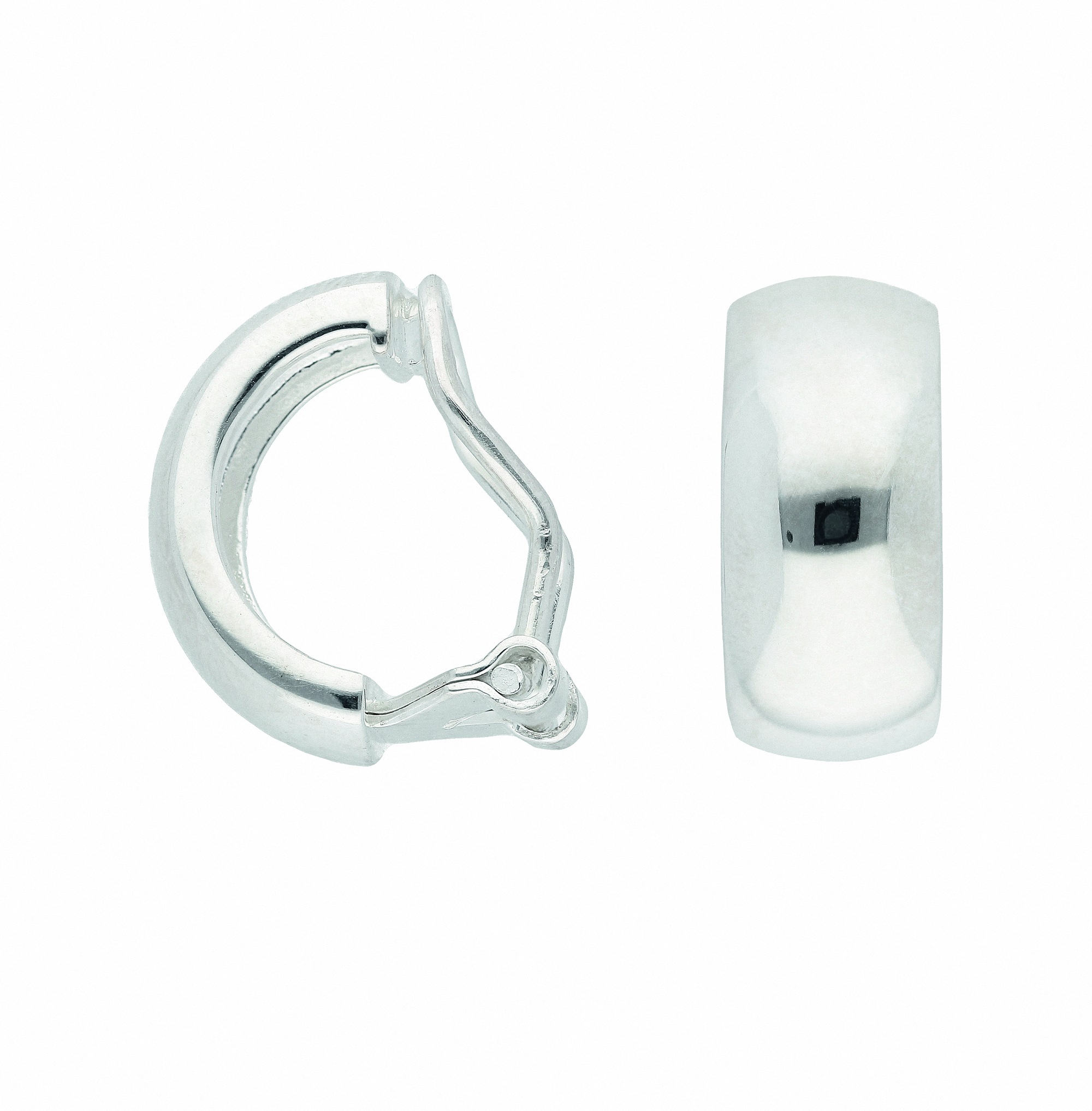 ADELIA ́S Damen Paar Ohrclips "Ohrclips Ohrringe 925 Silber", Damen, Silber 925 (Sterlingsilber), silber, Silber 925 (Sterlingsilber), Ohrringe,