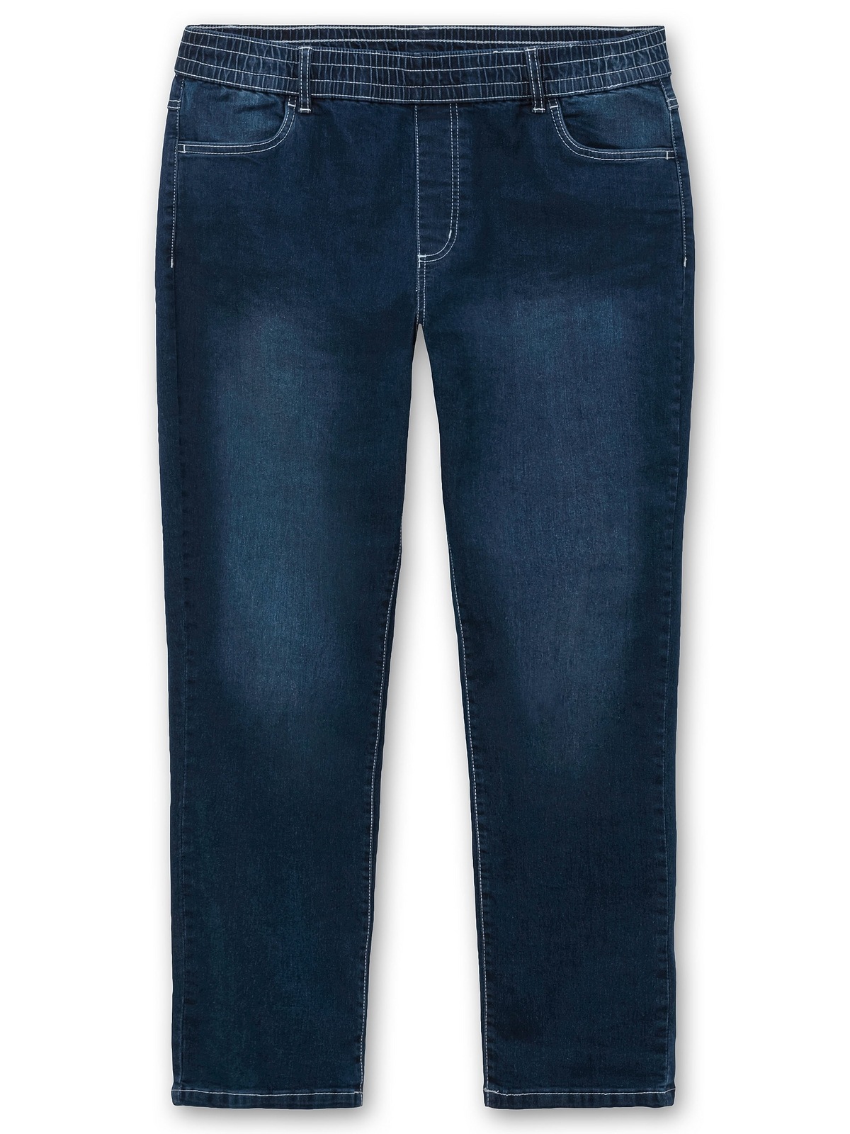 Sheego Gerade Jeans »Große Größen«, mit Rundum-Dehnbund