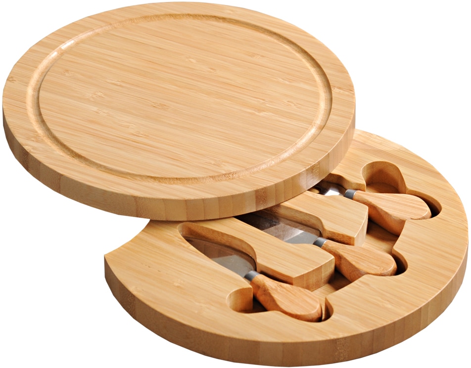 KESPER Käsebrett mit dreiteiligem Käsebesteck günstig online kaufen