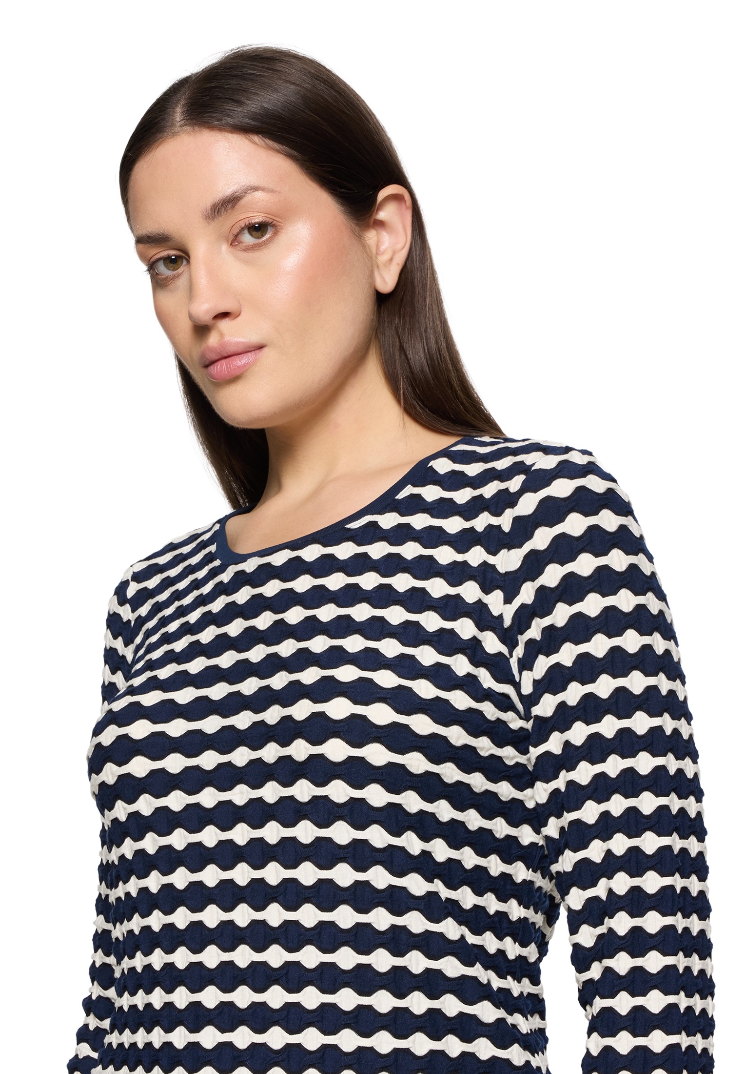 Betty Barclay 3/4-Arm-Shirt »Damen mit Rundhalsausschnitt« 1 Stk. Material