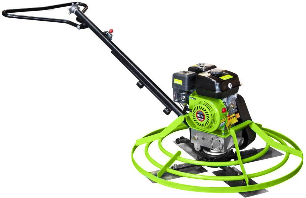 ZIPPER Flügelglätter, B:105cm H:76cm L:105cm, grün, Betonglätter, Betonglätter ideal zum Glätten von großen Flächen