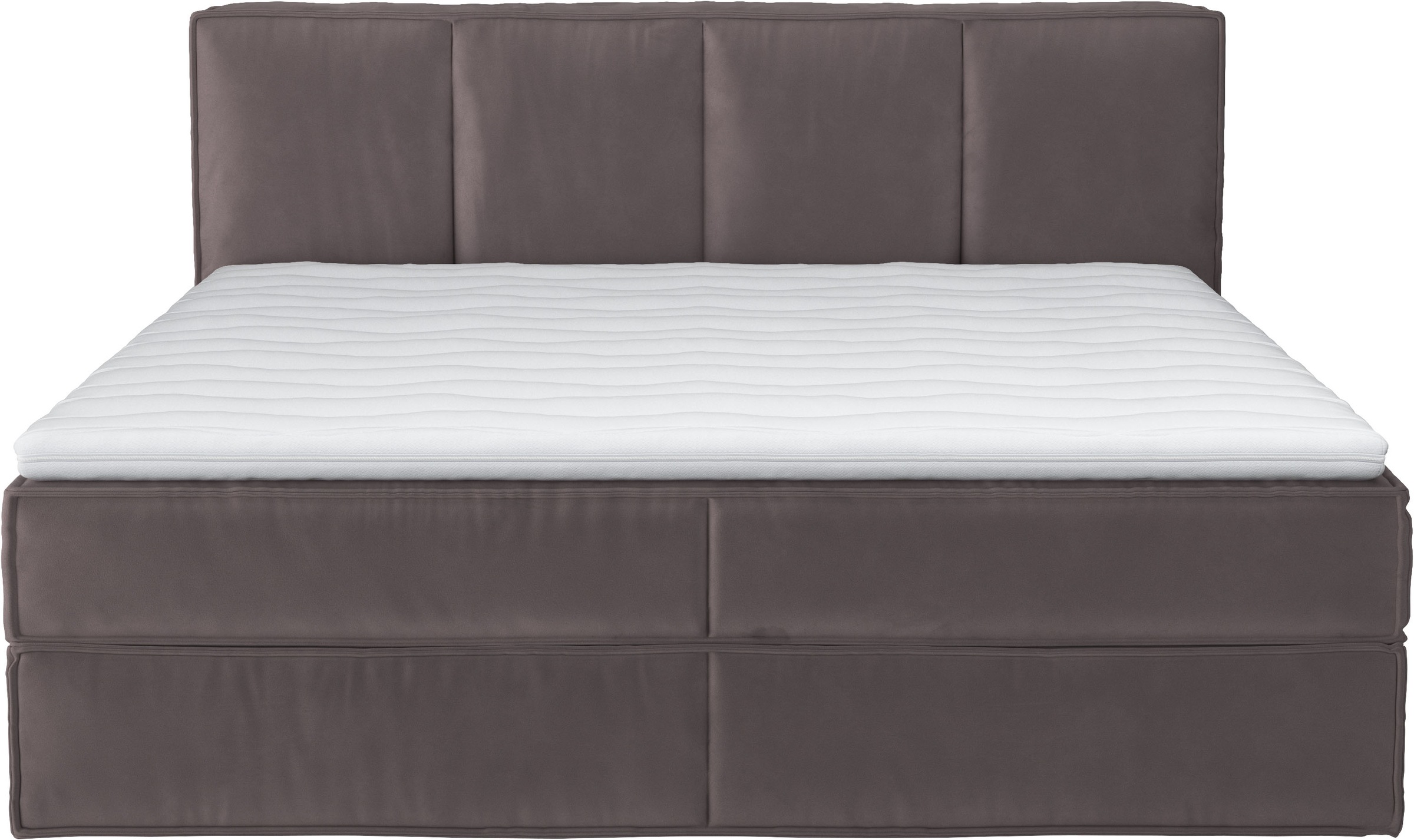 Home affaire Boxspringbett »Sacy«, Boxbett inkl. Topper, 2 Matratzen, Härtegrade H2, H3 und H4 wählbar