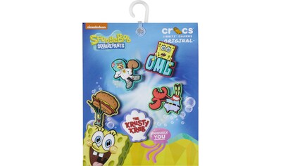 Schuhanstecker »Jibbitz™ Spongebob«, (Set, 5 tlg., Kein Spielzeug. Nicht für Kinder...