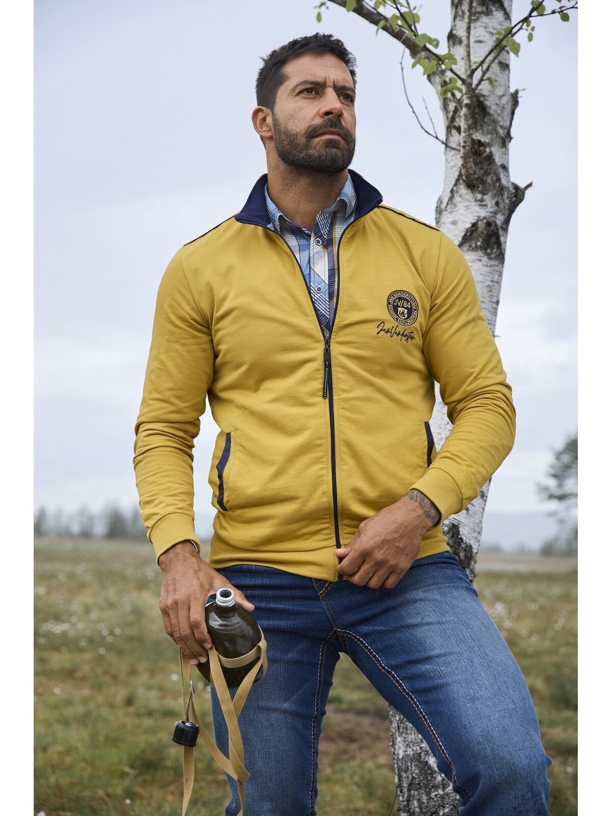 Jan Vanderstorm Sweatjacke »Sweatjacke ANDTARSEN«