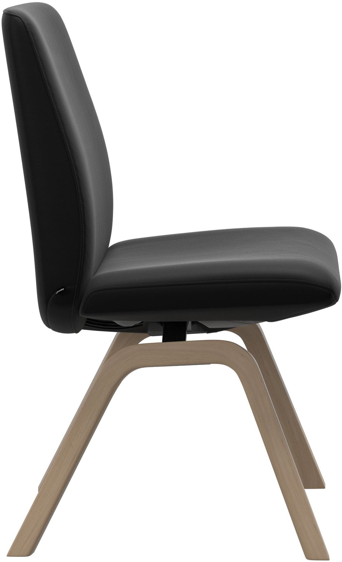 Stressless® Polsterstuhl »Laurel«, Leder PALOMA, Low Back, Größe L, mit schräggestellten Beinen in Eiche natur