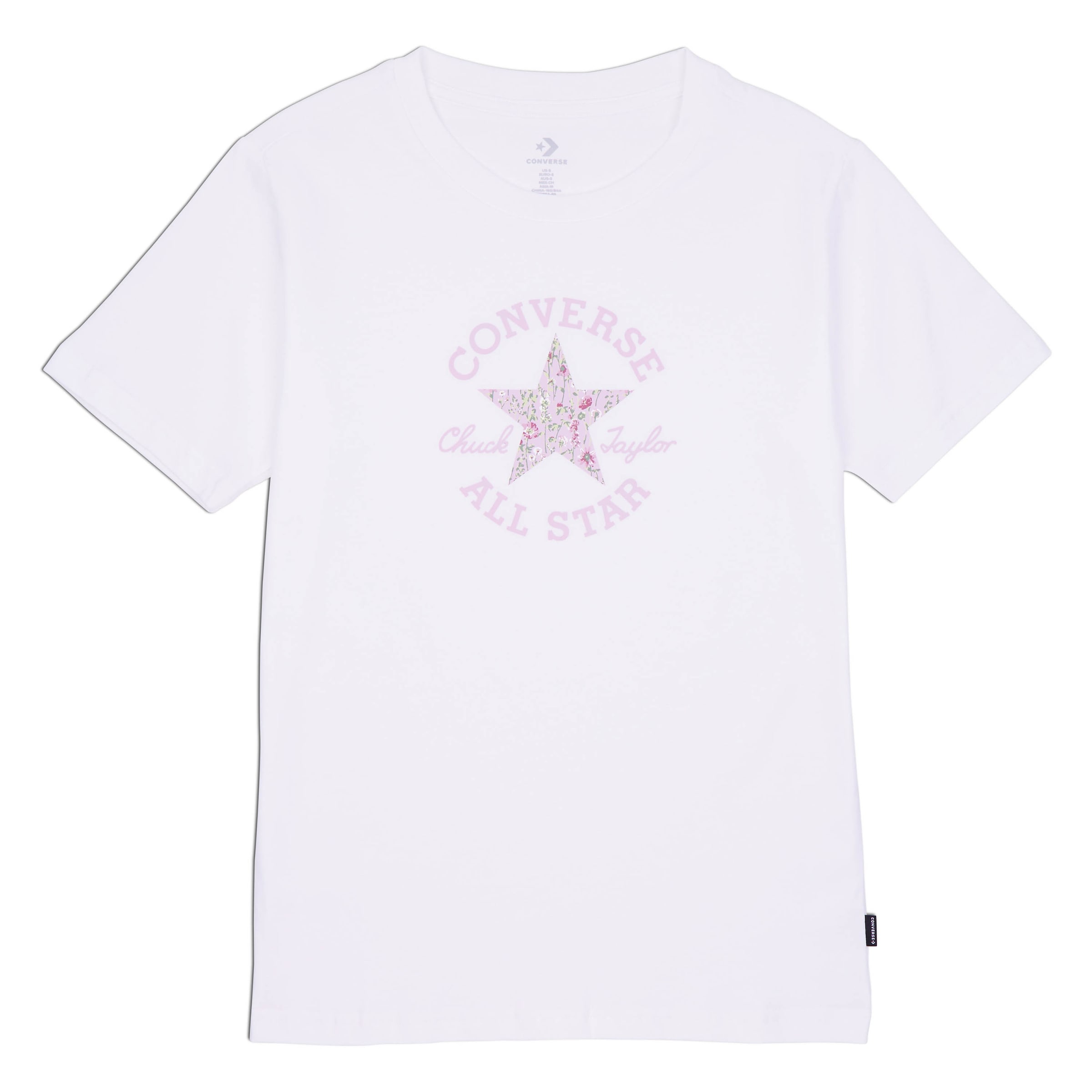 Converse T-Shirt »FLORAL CHUCK TAYLOR T-SHIRT«, (1 tlg.)