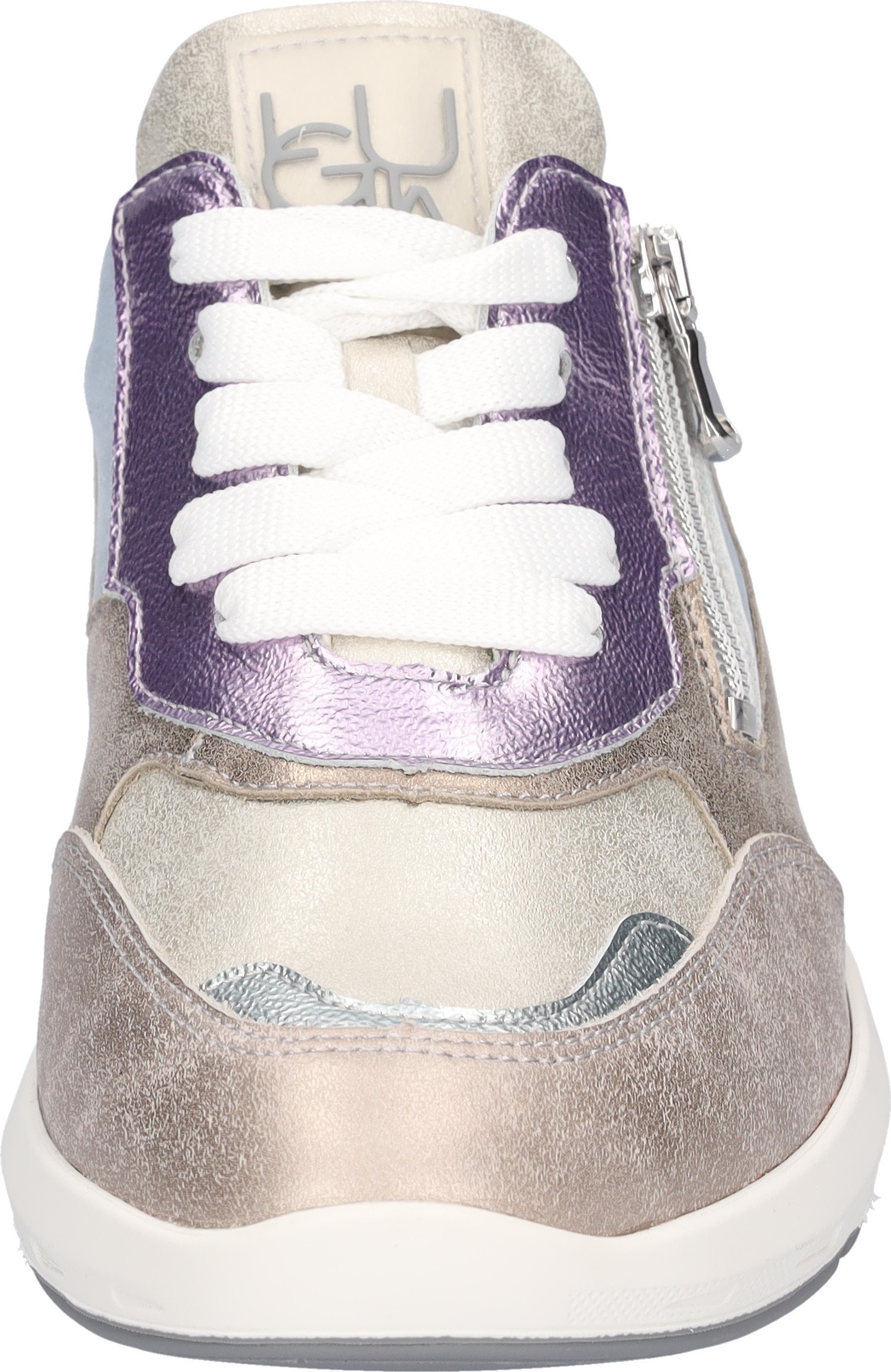 Thumbnail - Waldläufer Keilsneaker "M-TONIA", Schnürschuh, Komfortschuh, Bequemschuh mit Reißverschluss, M-Weite