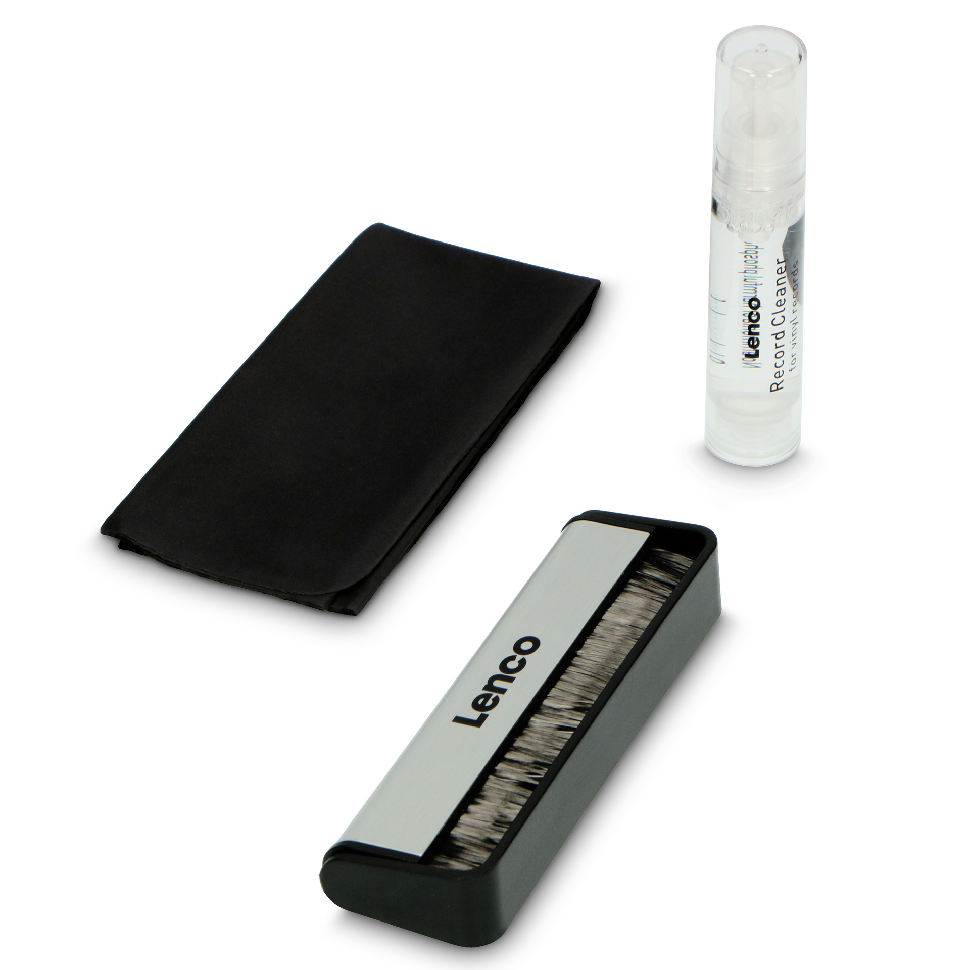 Lenco Reinigungsbürste »3 in 1 Schallplatten-Reinigungsset«, Set