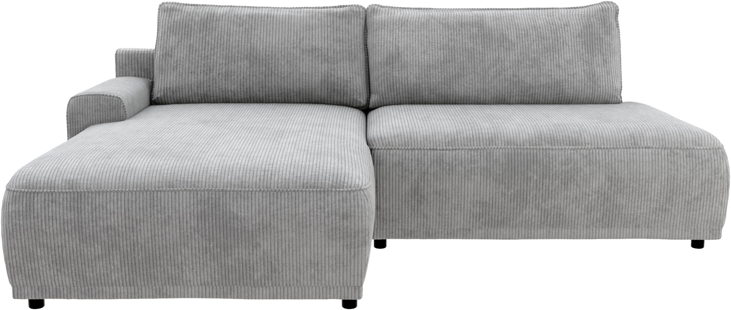 TRENDMANUFAKTUR Ecksofa "Fordon II, Schlafsofa mit Bettkasten, Couch in L-F günstig online kaufen