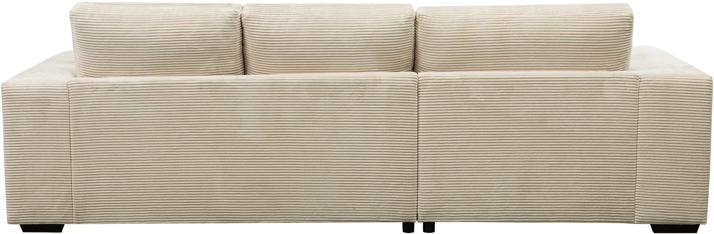 WERK2 Ecksofa »Eden L-Form«, Design Ecksofa in Cord mit besonders weichem Sitzkomfort