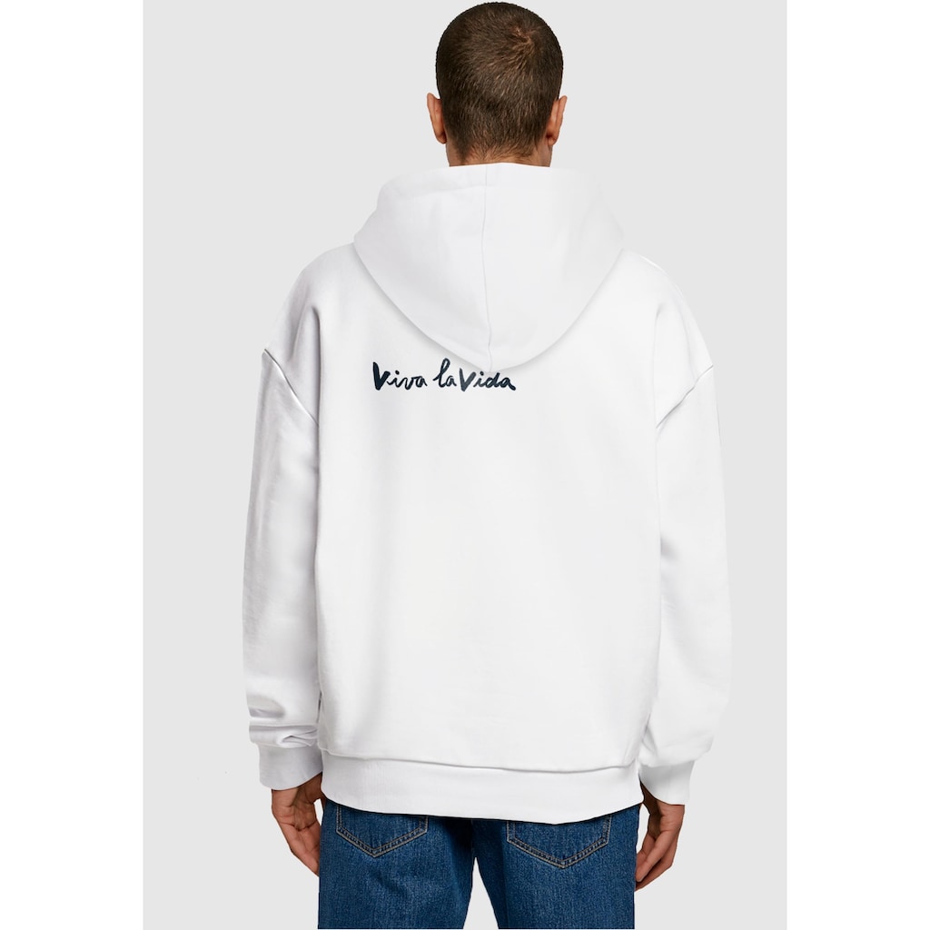 Merchcode Kapuzensweatshirt »Merchcode Herren Frida Kahlo - Viva la vida 2 Ultra Heavy Hoody«, (1 tlg.)