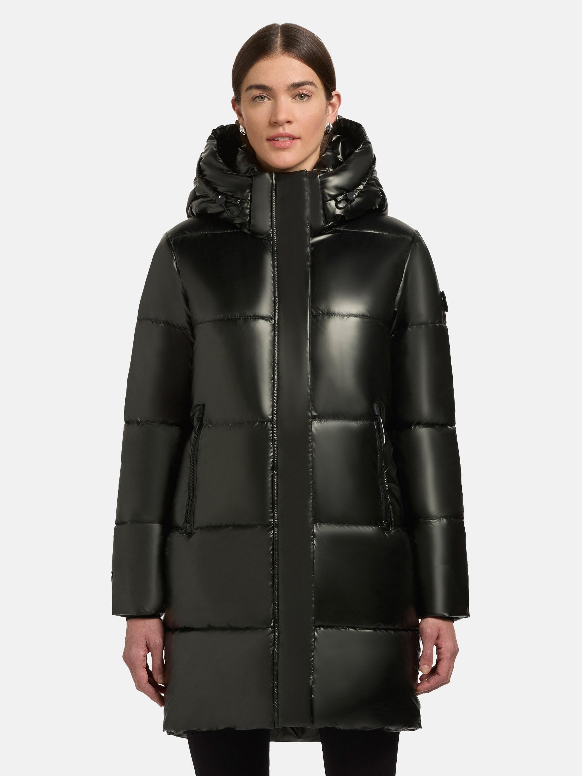 khujo Steppmantel "Haya Shiny-YM", Wasserdichter gesteppter Damen Winter Ku günstig online kaufen