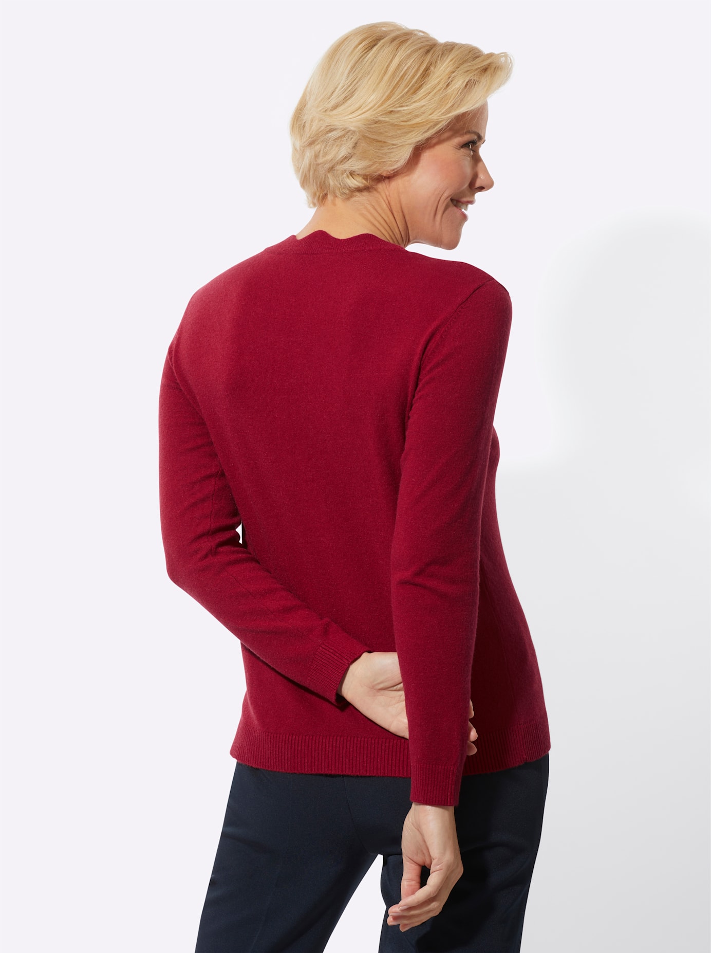 Thumbnail - Classic Strickpullover "Langarm-Pullover"
