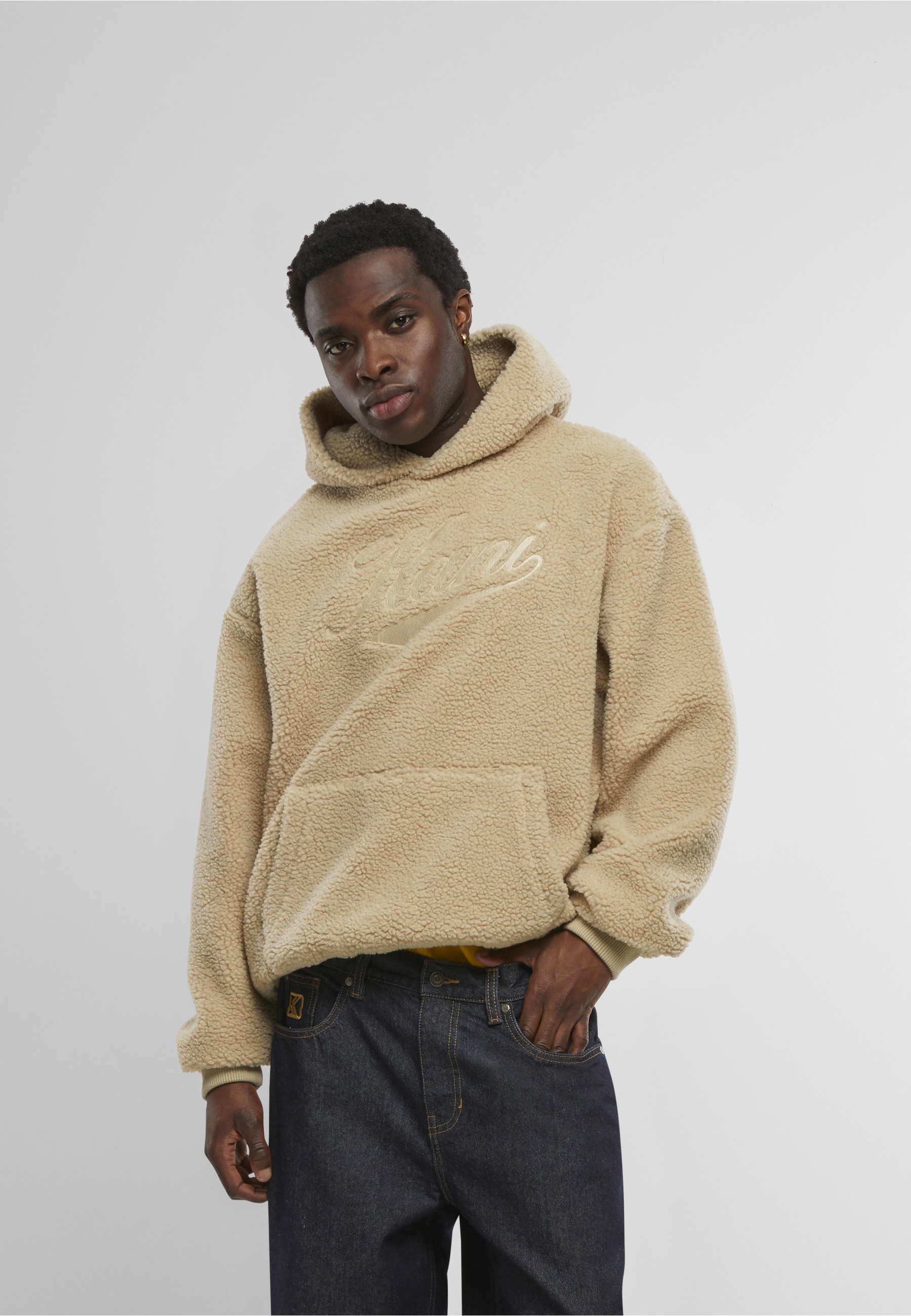 Karl Kani Kapuzenpullover »Karl Kani Cursive Varsity Teddy Os Hoodie« 1