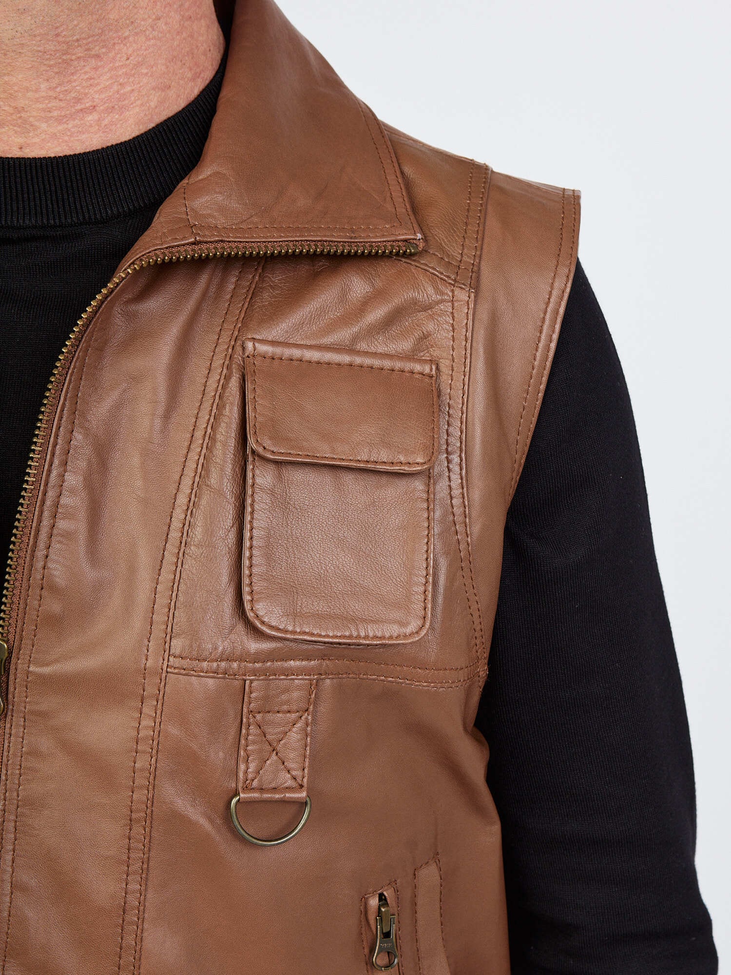 JCC Lederweste »BigVest2«