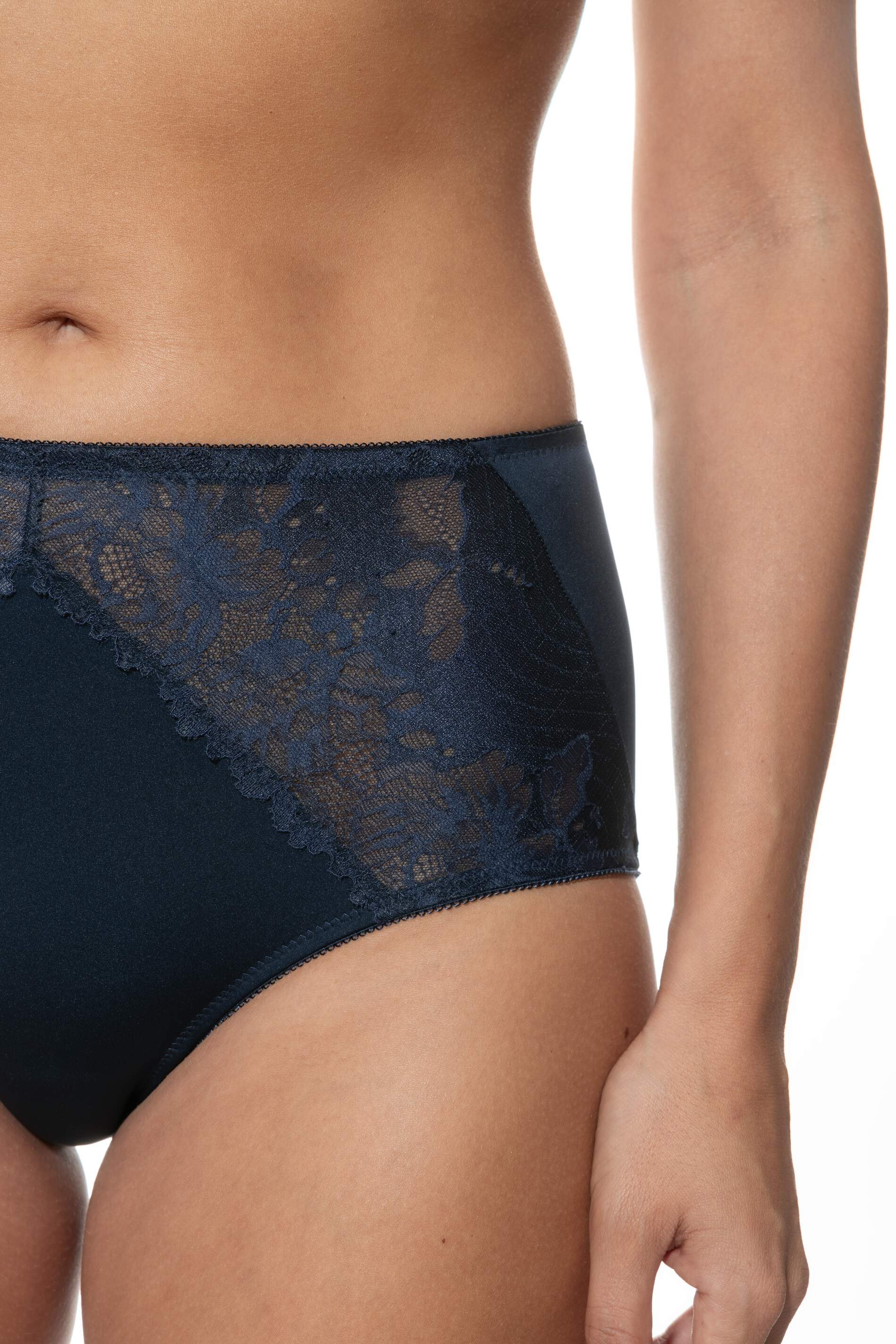 Mey Taillenslip »SERIE LUXURIOUS«, Hoher Taillensitz, Spitze seitlich eingesetzt