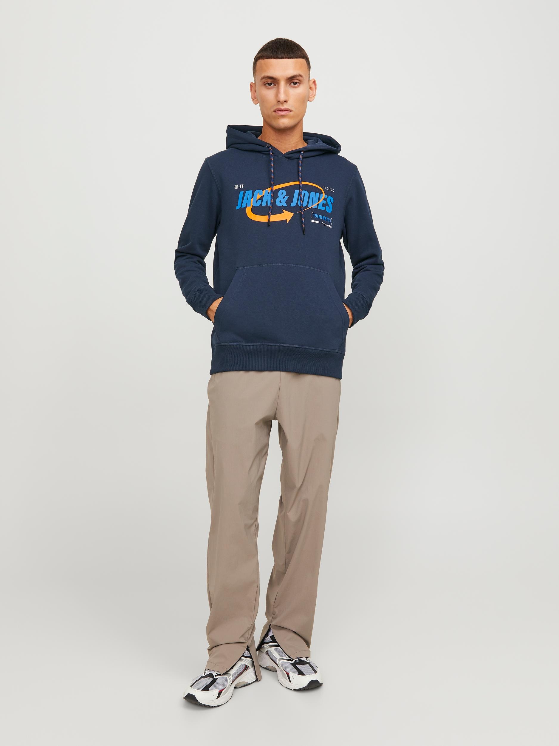 Jack & Jones Kapuzensweatshirt »JCOBLACK SWEAT HOOD CH«
