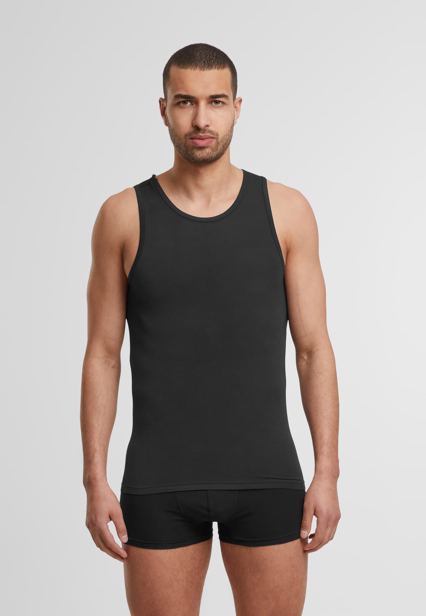 URBAN CLASSICS Tanktop »Urban Classics Bamboo Basic Tank Top 2-Pack«, (1 tlg.)