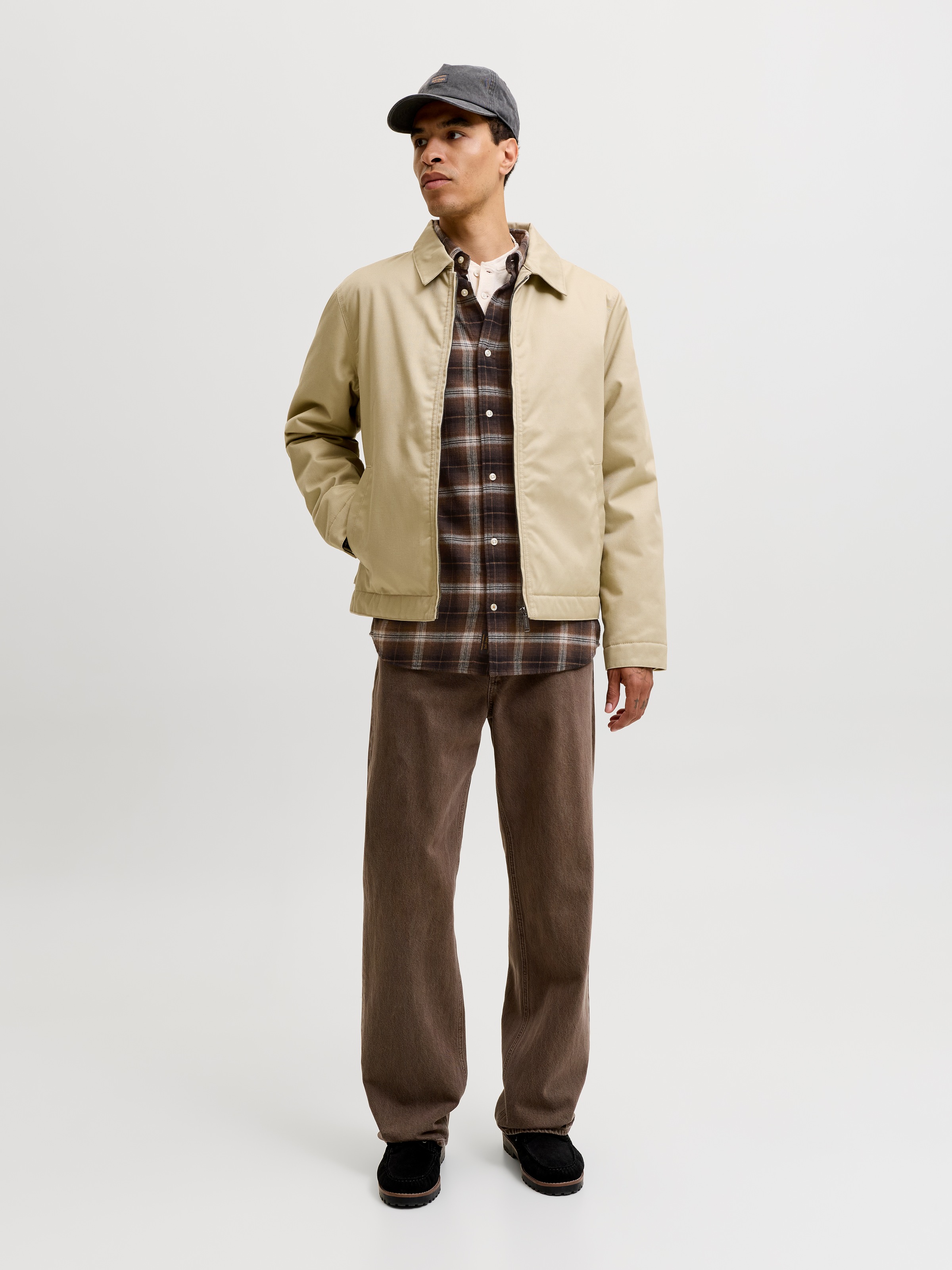 Jack & Jones Langarmhemd »JJEFIELD CHECK SHIRT LS SN« Baumwolle, normal geschnitten