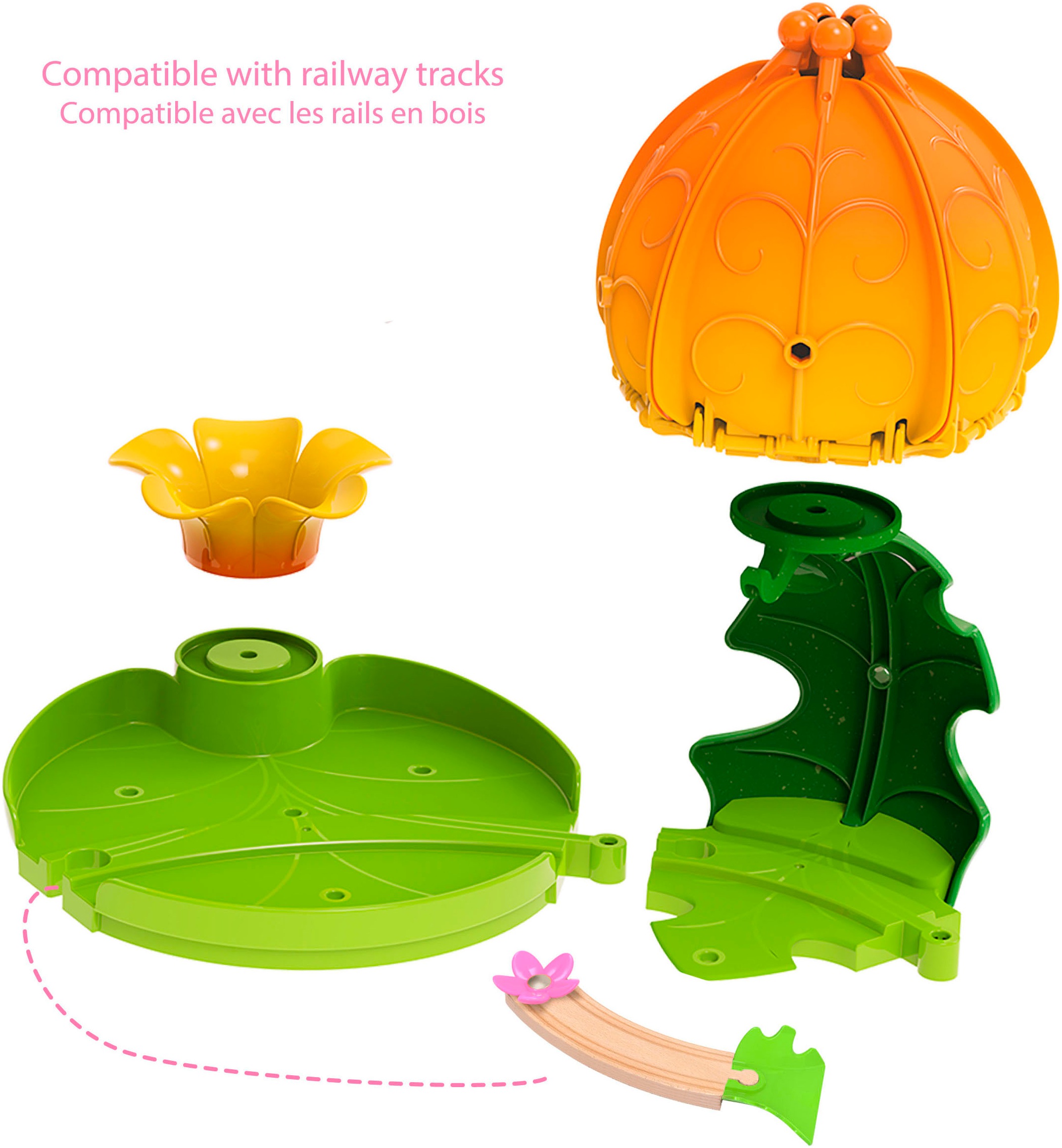 BRIO® Spielwelt »BRIO Flora, Blumenstadt Deluxe Set (36242)«, (47 tlg.)