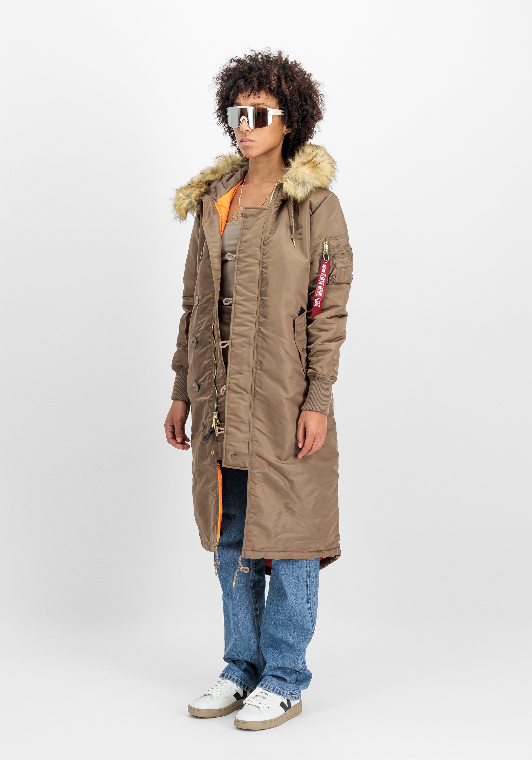 Alpha Industries Winterjacke "Long Fishtail W" günstig online kaufen