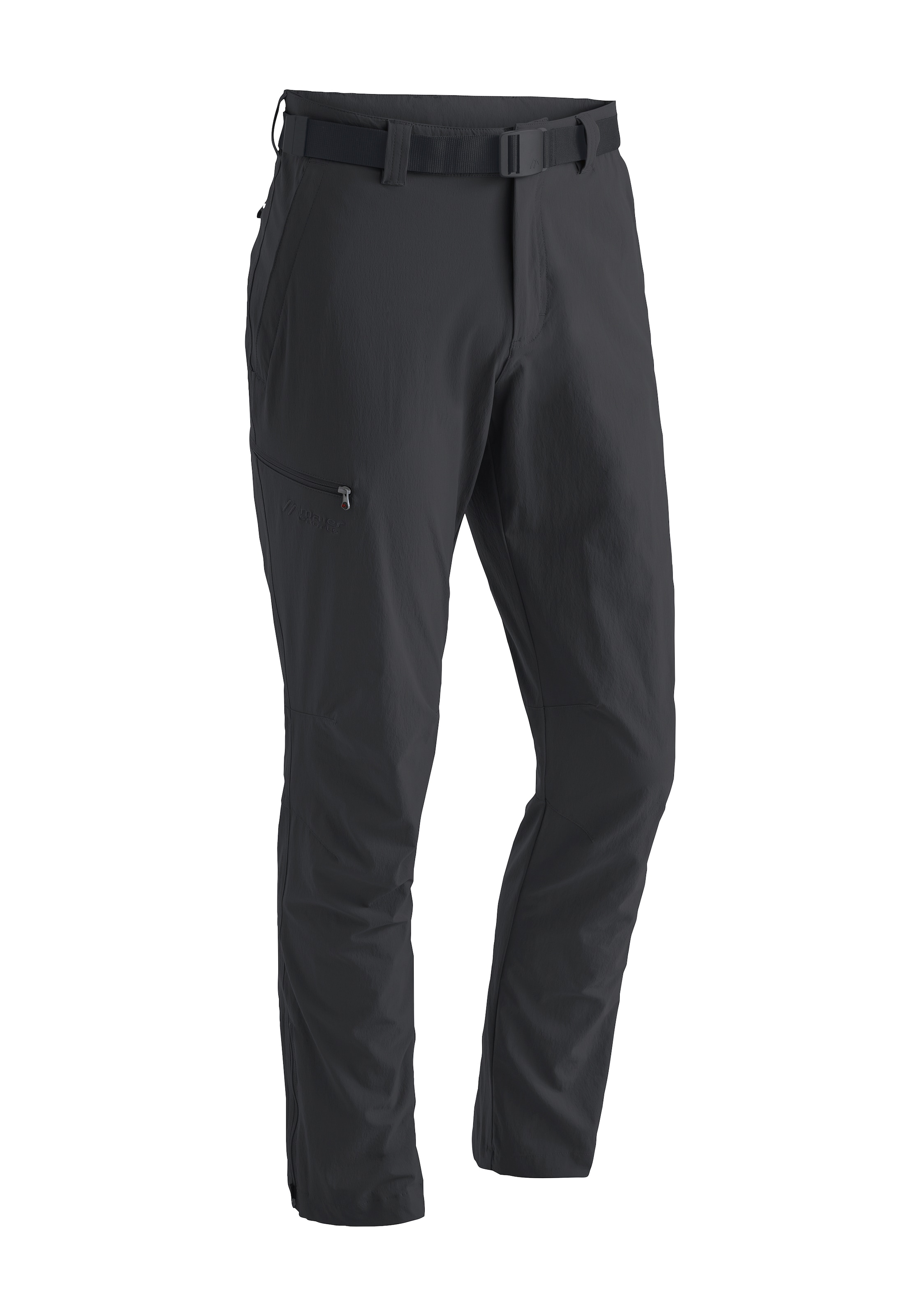 MAIER SPORTS Herren Funktionshose "Torid slim", schwarz, Gr. 31, 90% Polyamid, 10% Elasthan, Hosen, Herren Wanderhose, atmungsaktive Outdoor-Hose, 4