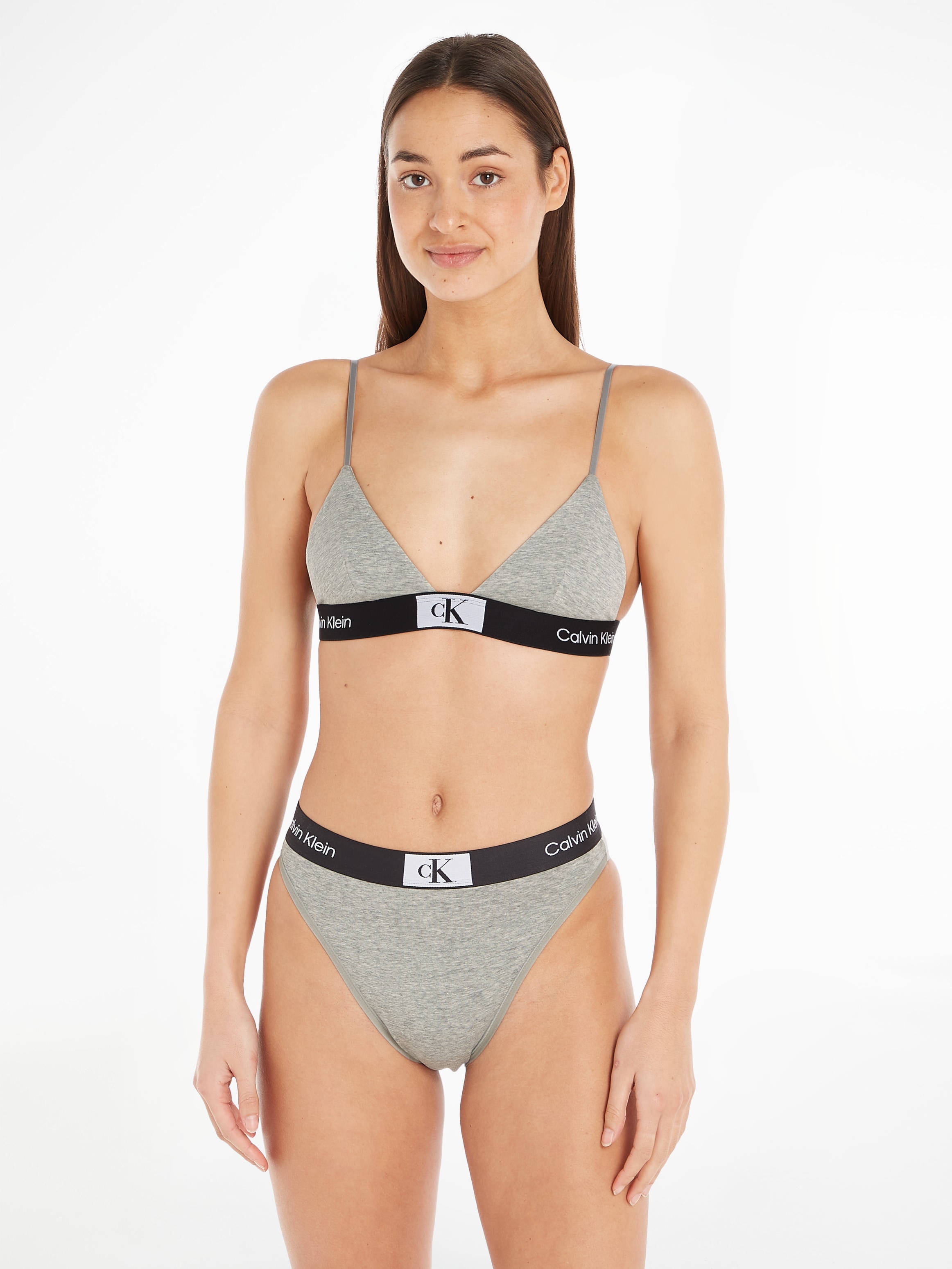 Calvin Klein Triangel-BH »UNLINED TRIANGLE«, mit Logoschriftzügen auf dem  Unterband online bestellen | BAUR