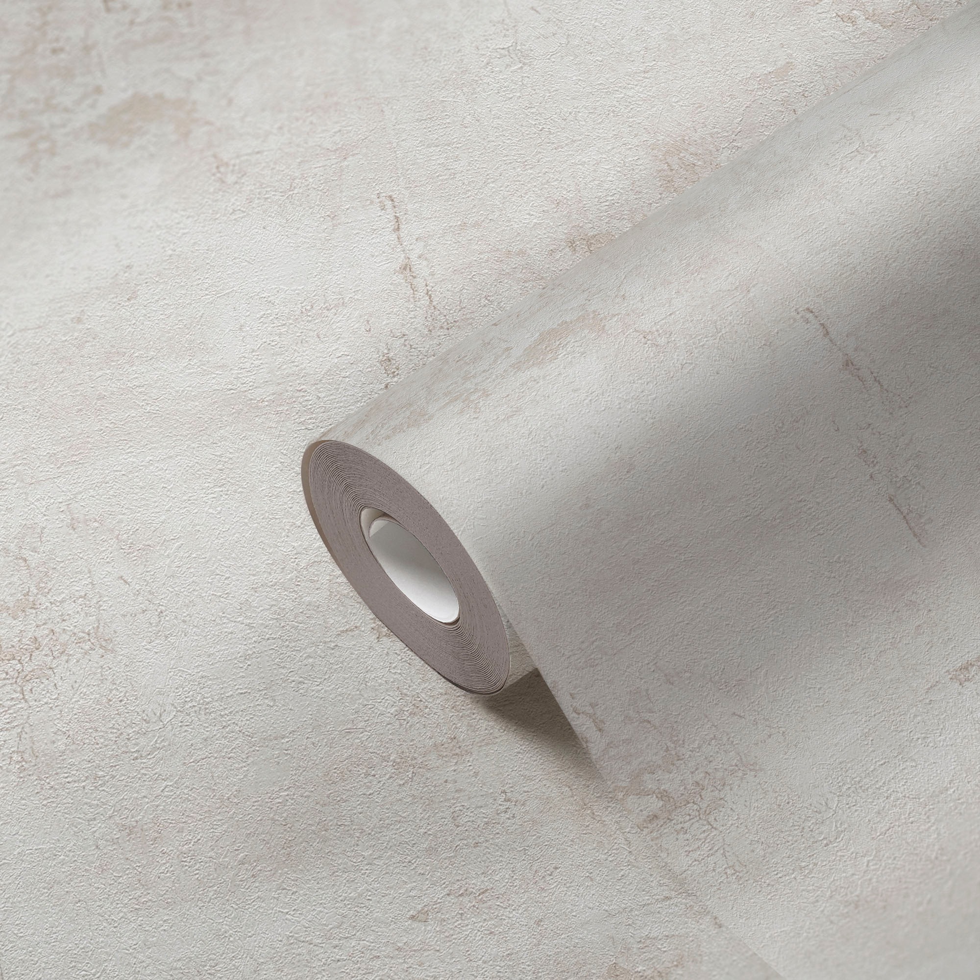 living walls Vliestapete »Unitapete mit Putz-Optik – Strukturtapete« matt strukturiert