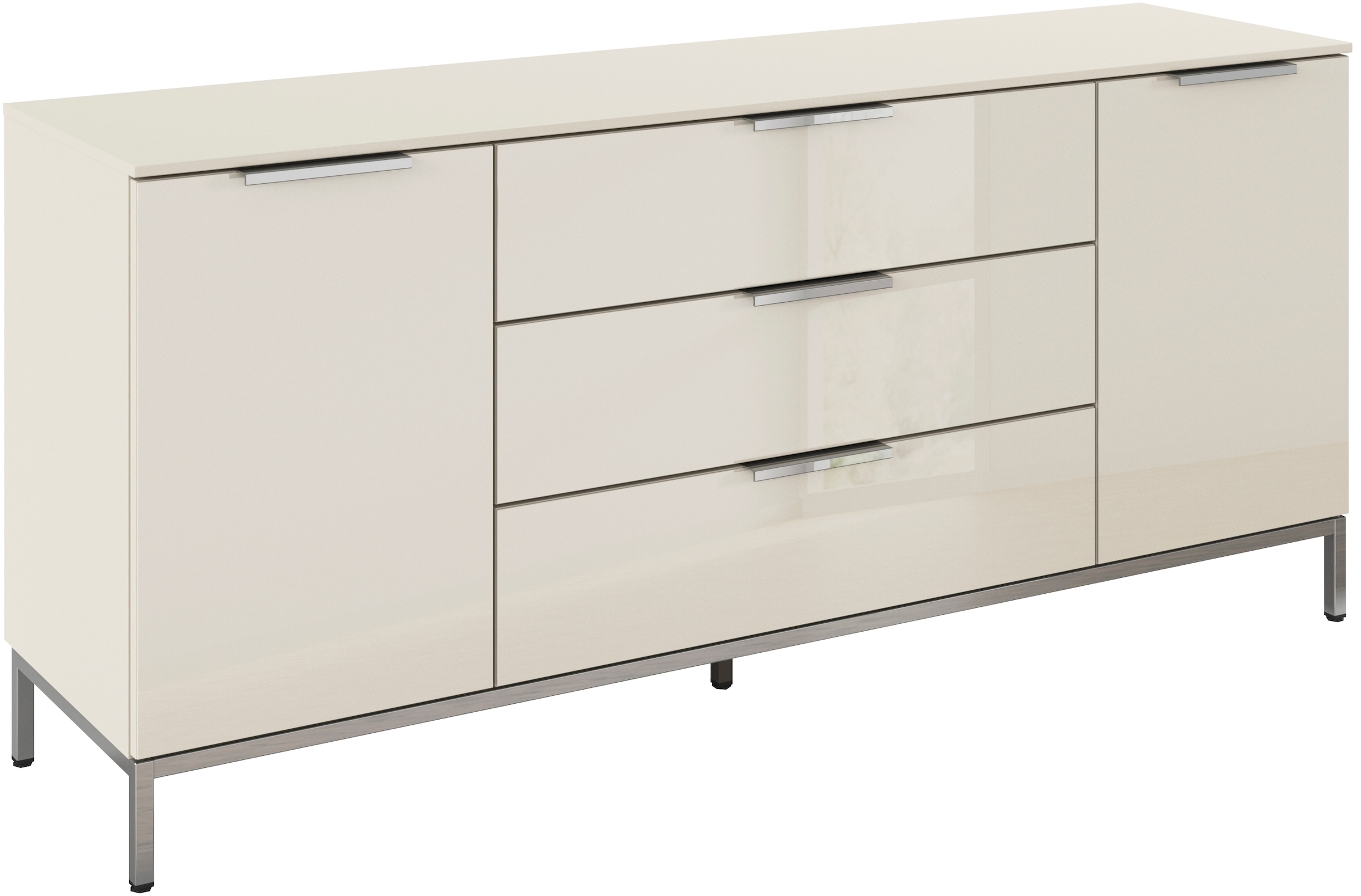 rauch Kombikommode "Kommode Türkommode Sideboard Kombikommode FLIPP mit Gla günstig online kaufen